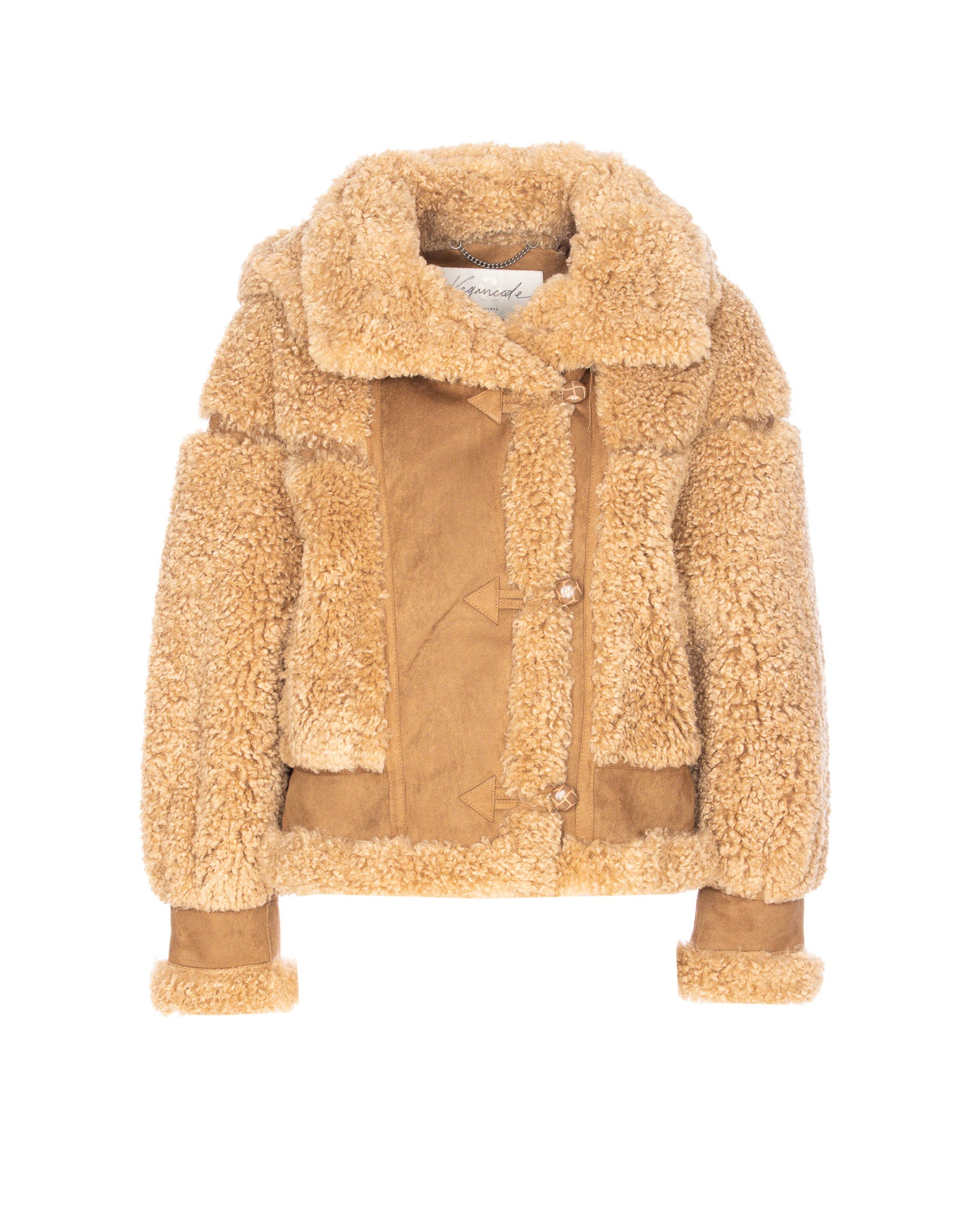 Vegancode Jackets Beige Polyester
