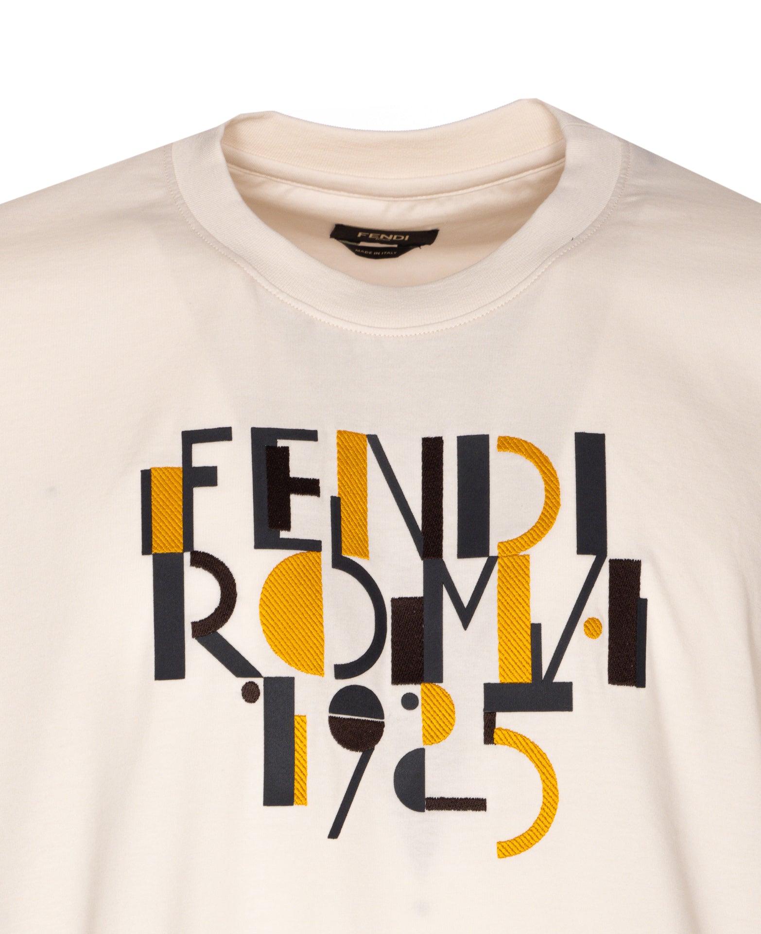 Fendi T-shirts and Polos White Cotton