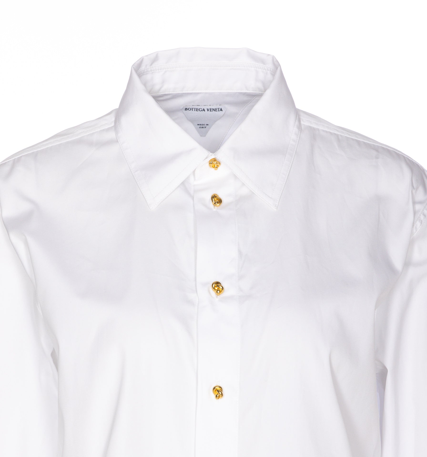 Bottega Veneta Shirts White Cotton