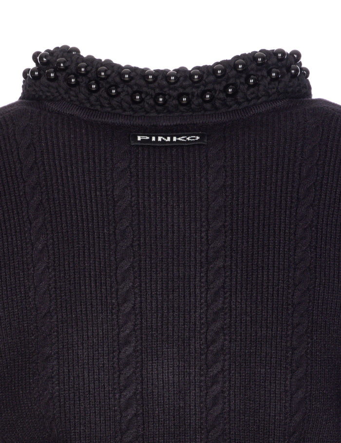 Pinko Jackets Black Acrylic