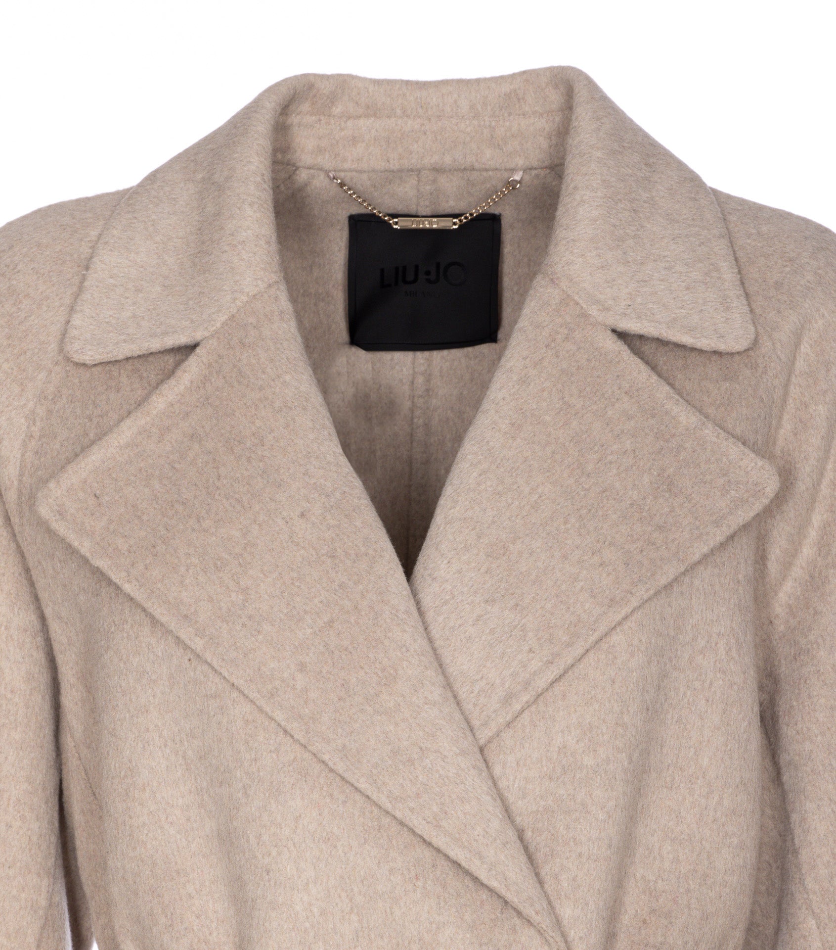 Liu Jo Coats Beige Polyester