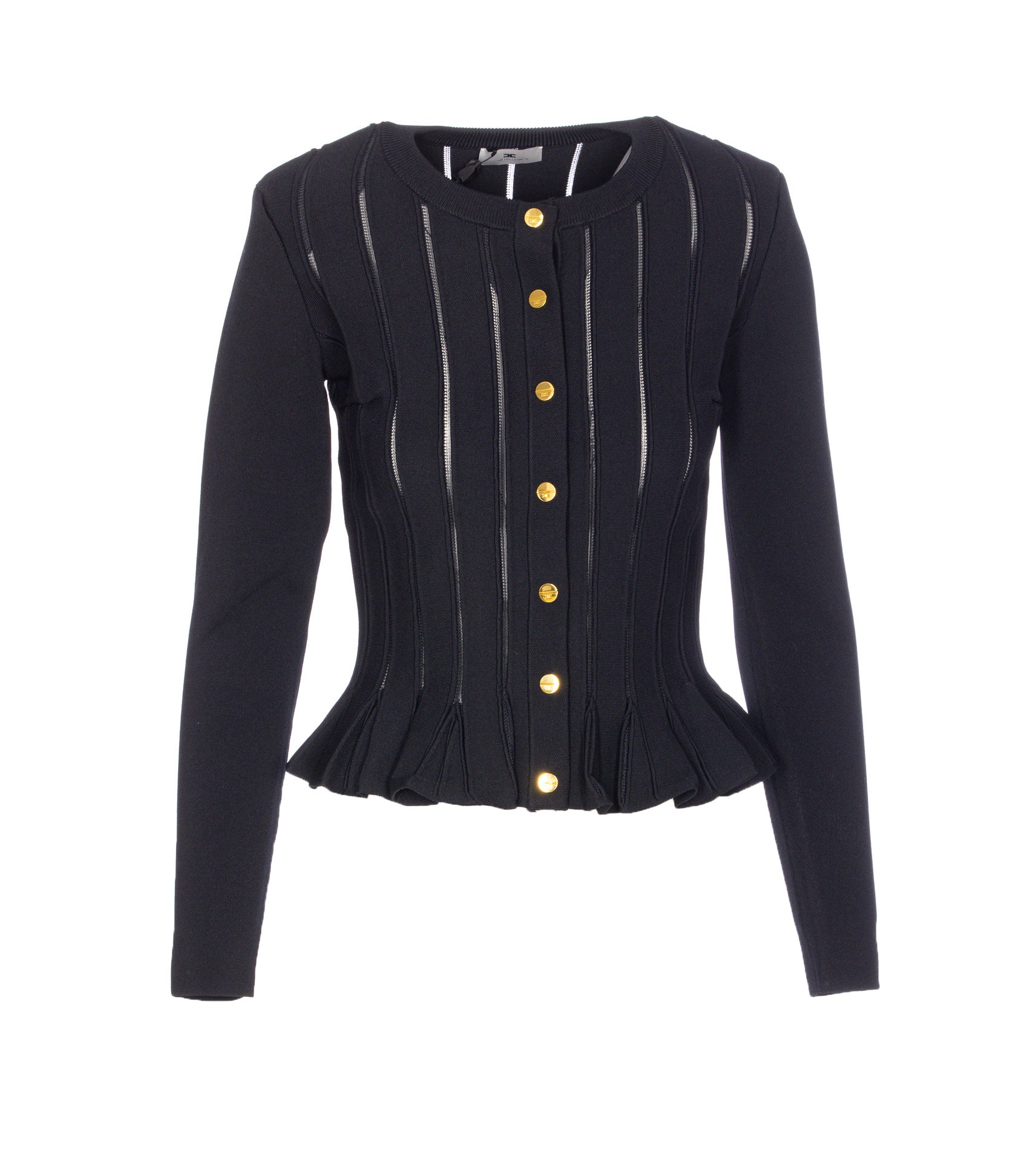 Elisabetta Franchi Sweaters Black Viscose