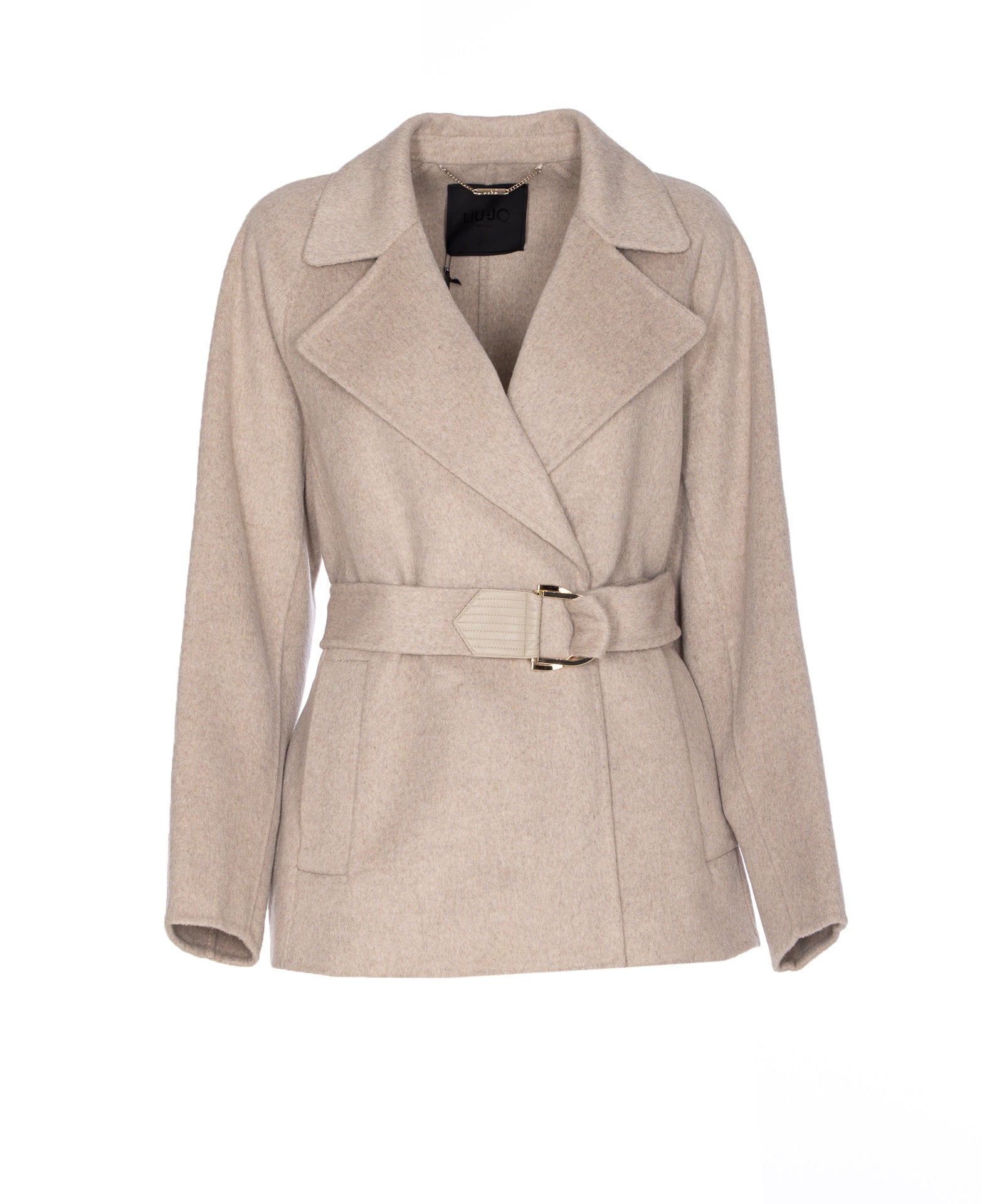 Liu Jo Coats Beige Polyester