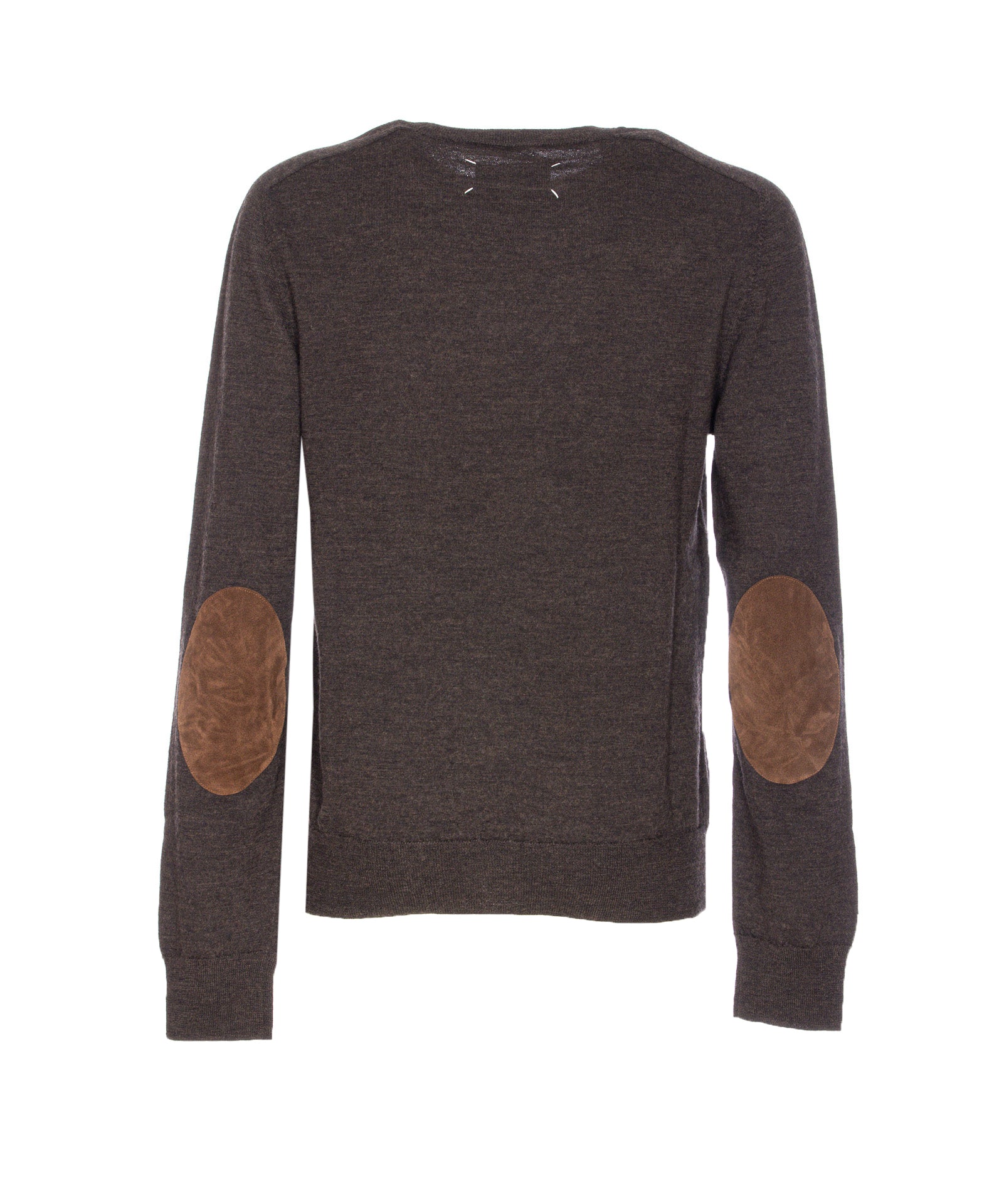 Maison Margiela Sweaters Brown Wool