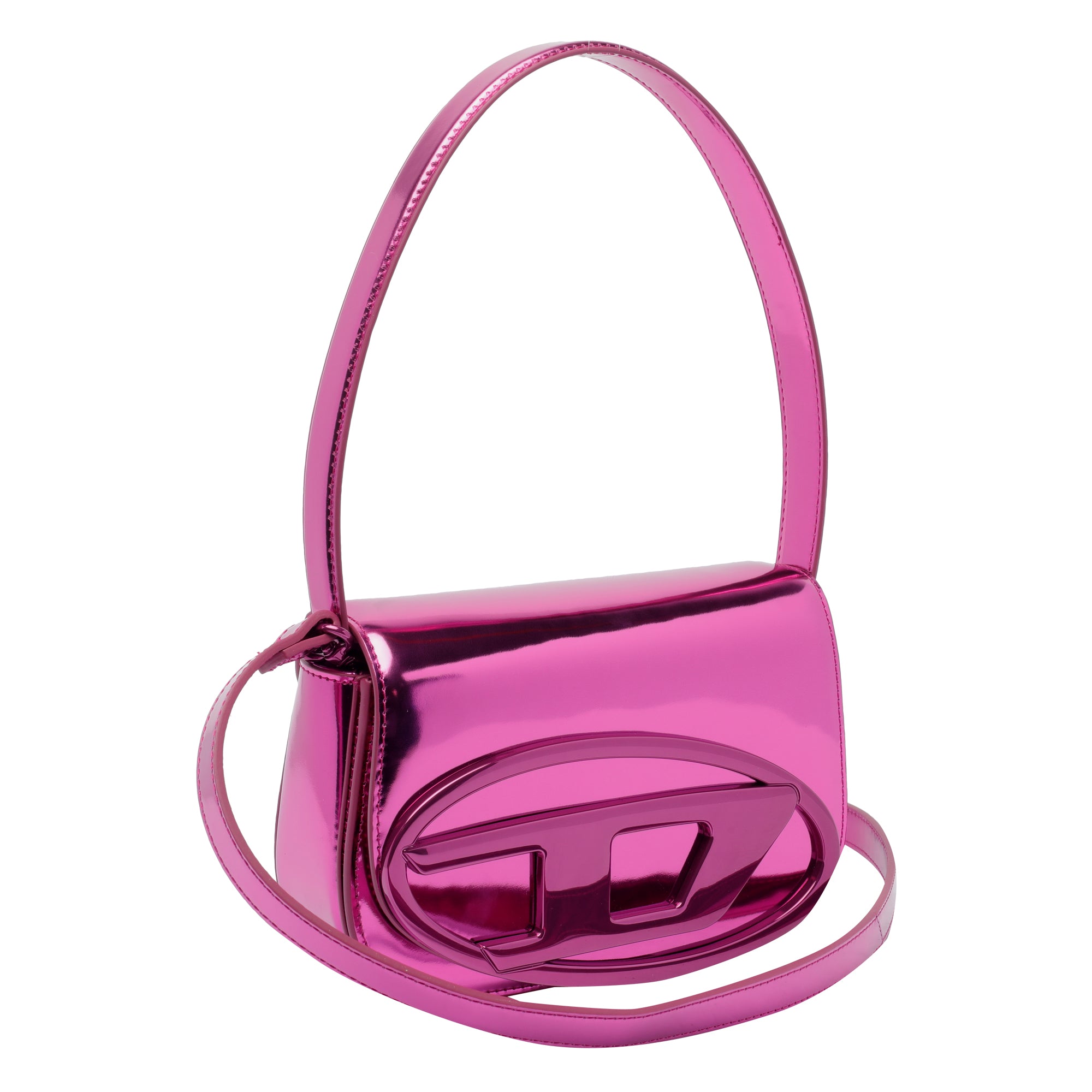 Diesel Bags Fuchsia Calf Leather