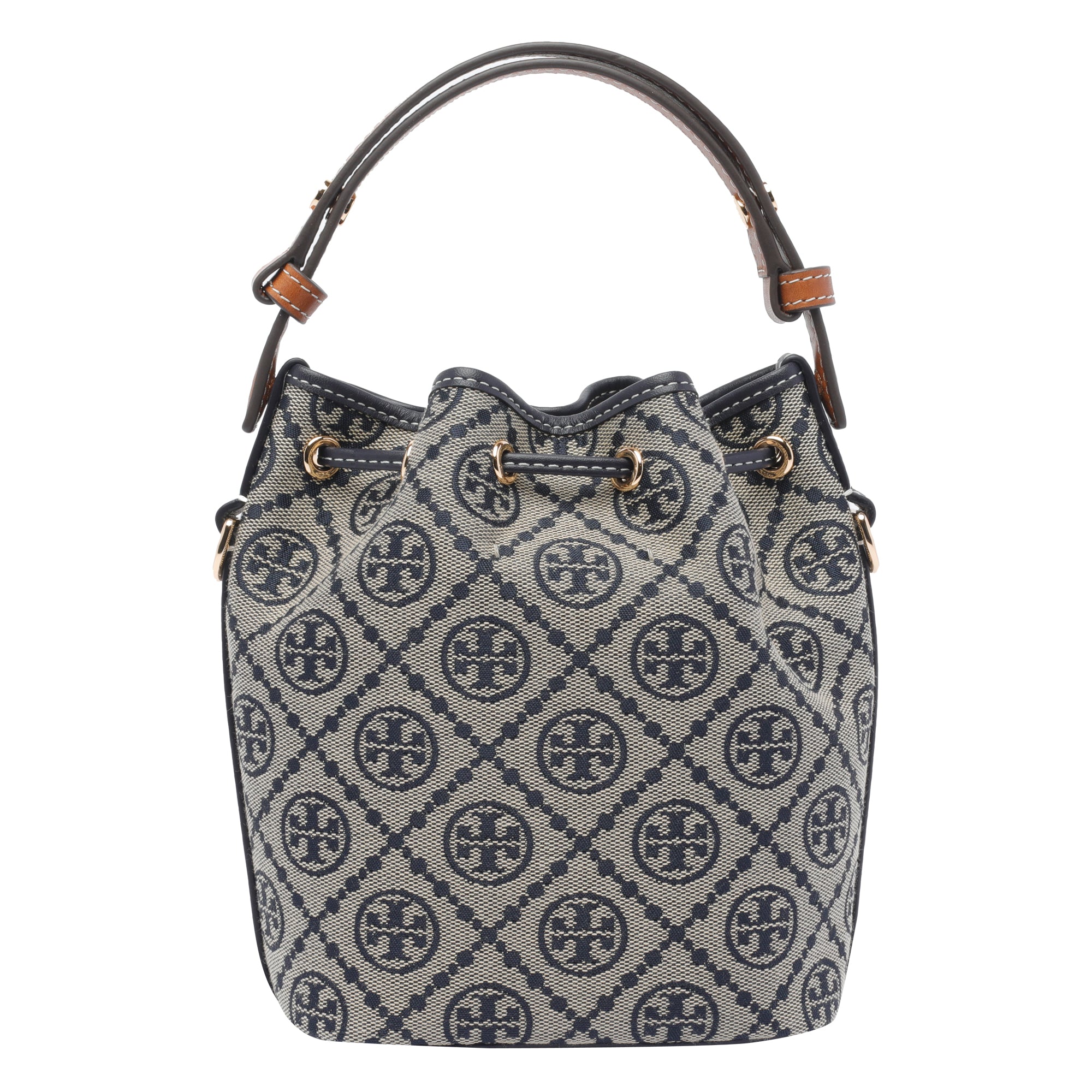 Tory Burch Bags Blue Fabric Leather Trim