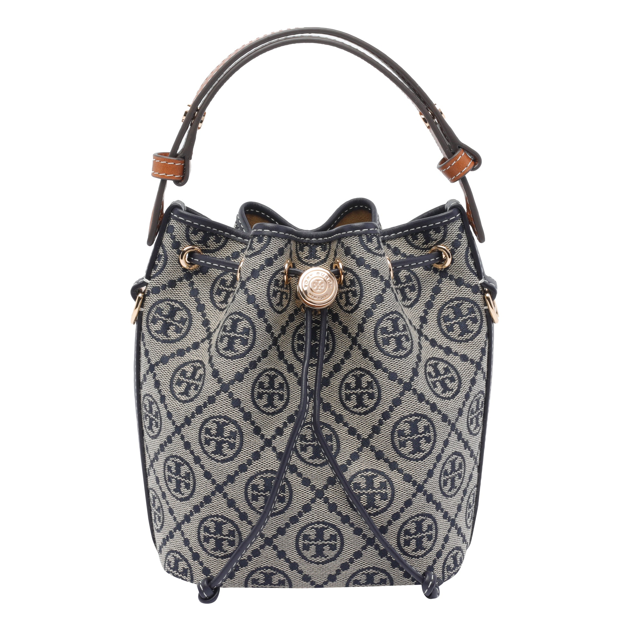 Tory Burch Bags Blue Fabric Leather Trim