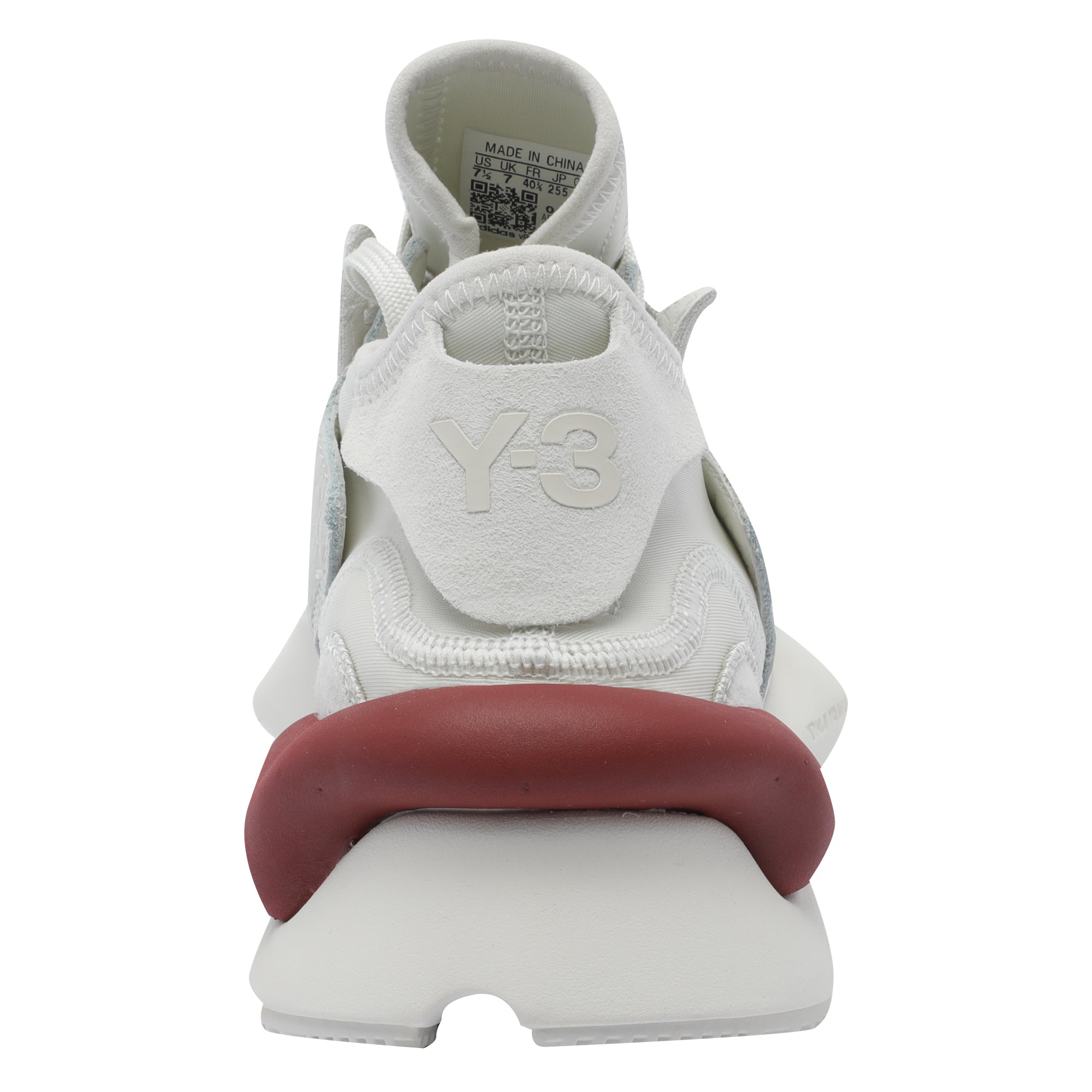 Y-3 Sneakers Grey Calf Leather/rubber Sole