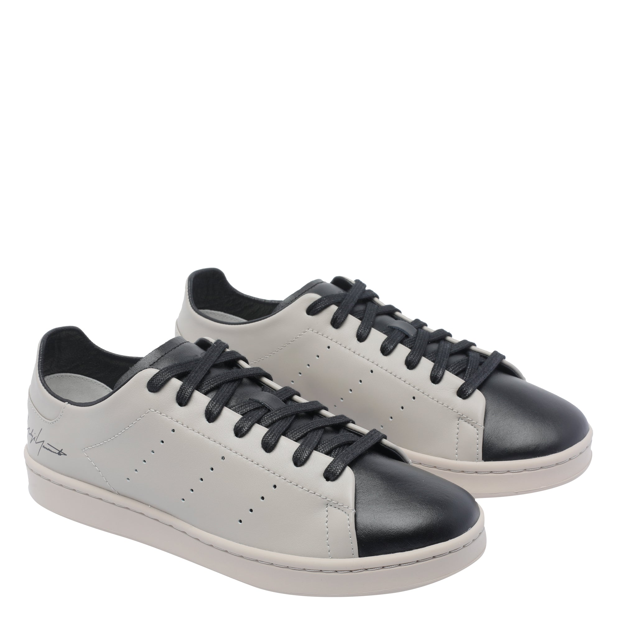 Y-3 Sneakers Beige Calf Leather/rubber Sole
