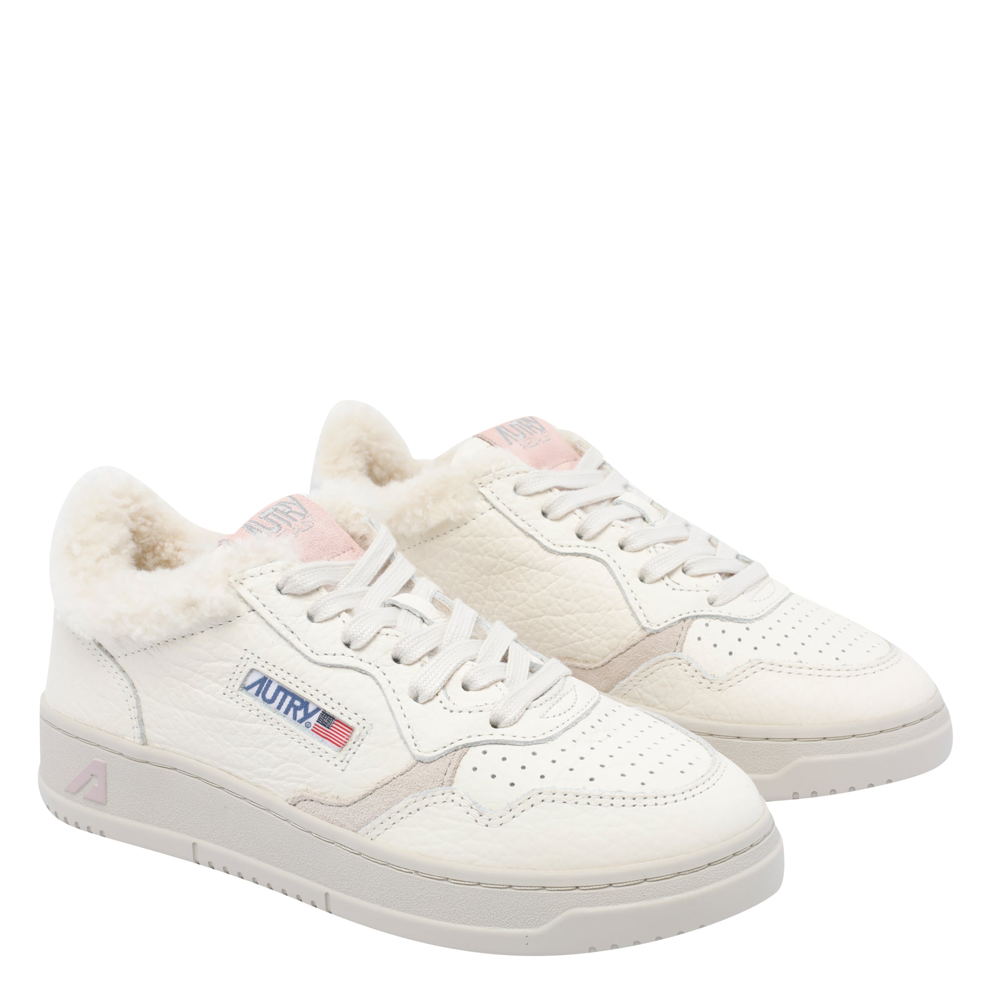 Autry Sneakers White Calf Leather/rubber Sole