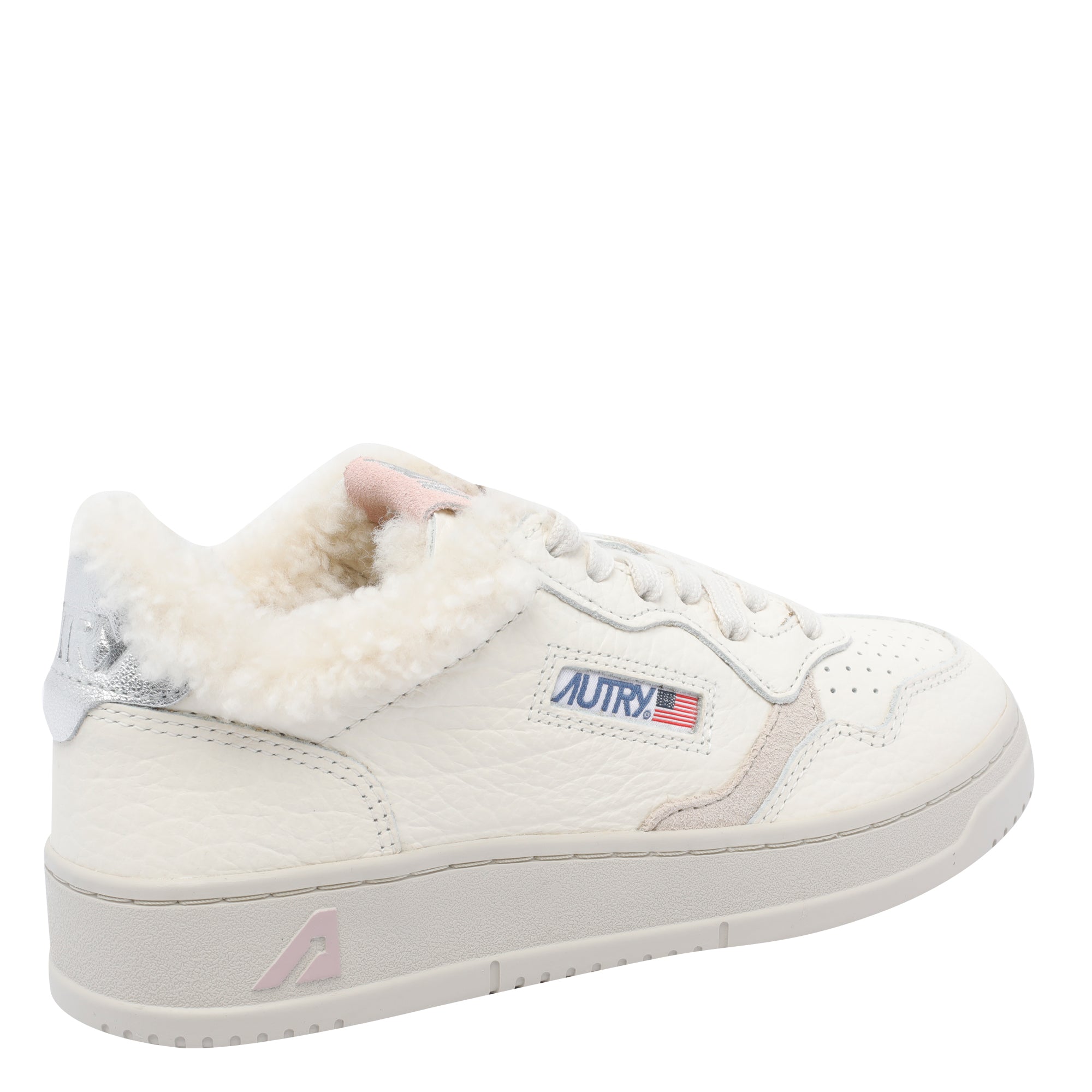 Autry Sneakers White Calf Leather/rubber Sole