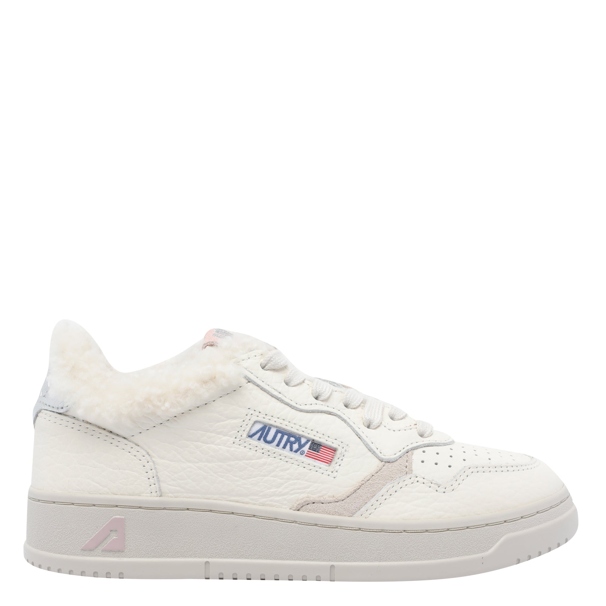 Autry Sneakers White Calf Leather/rubber Sole