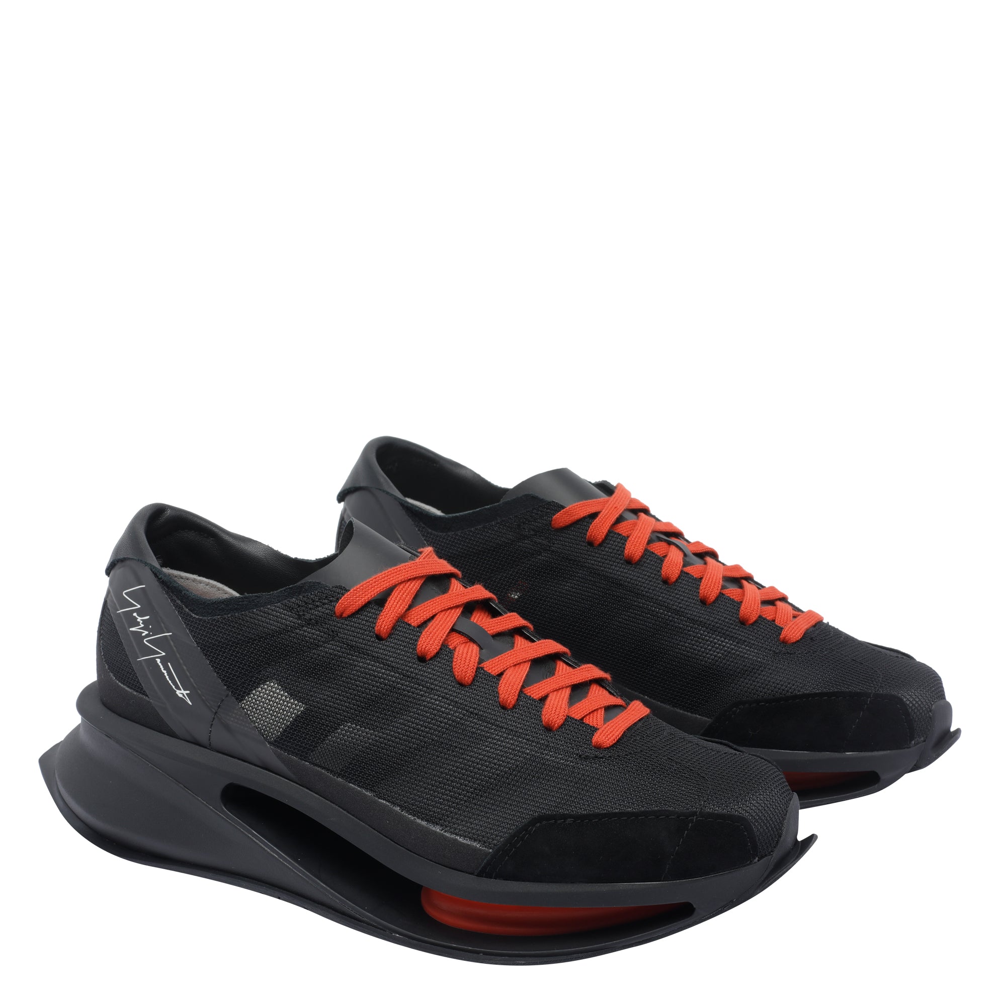 Y-3 Sneakers Black Fabric/rubber Sole