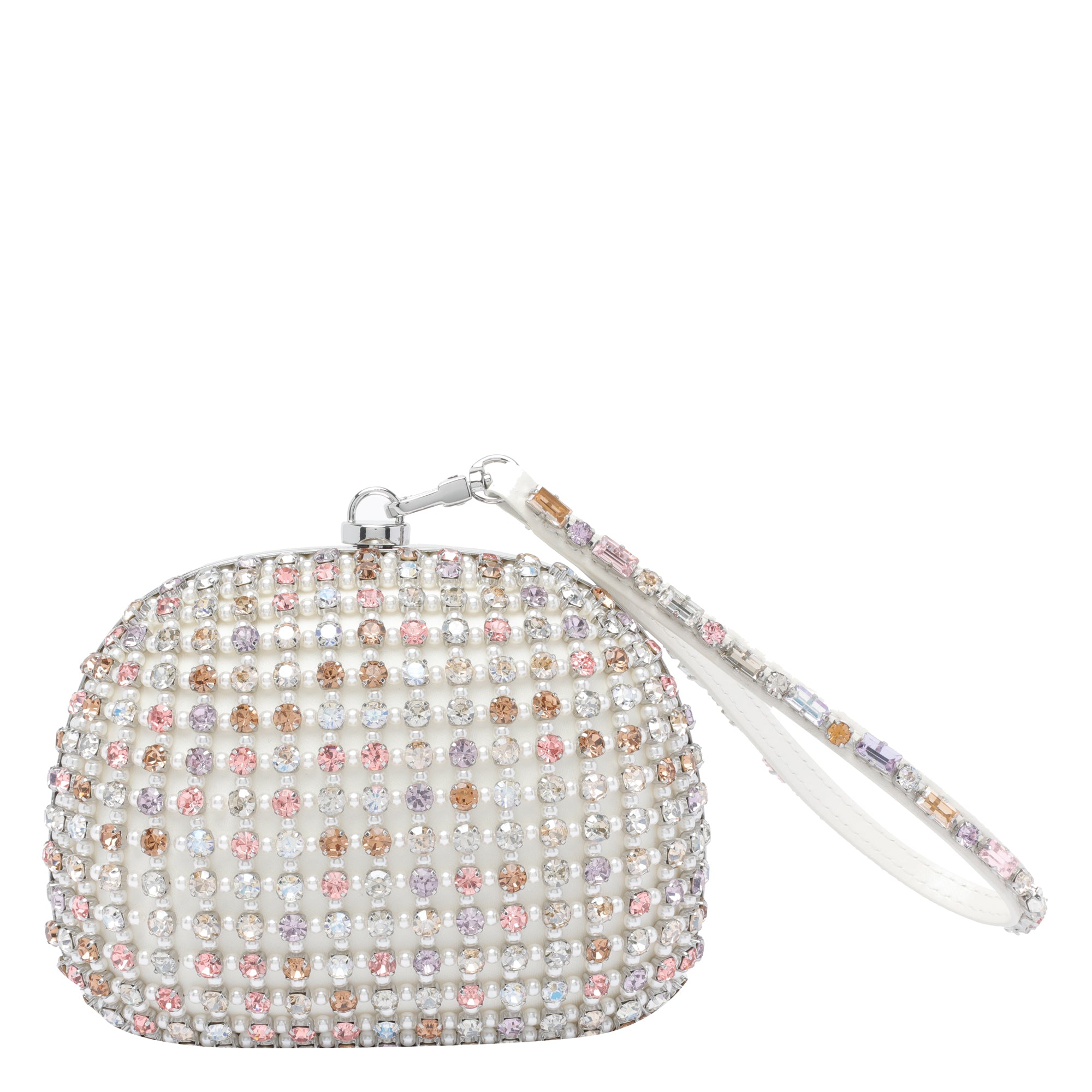 Self Portrait Bags Fabric Crystal Metal