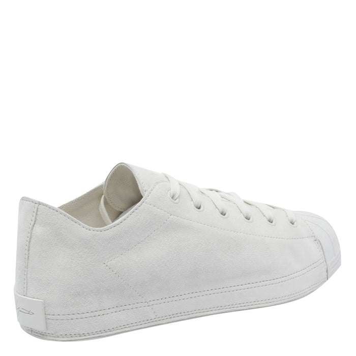 Y-3 Sneakers White Suede Leather/rubber Sole