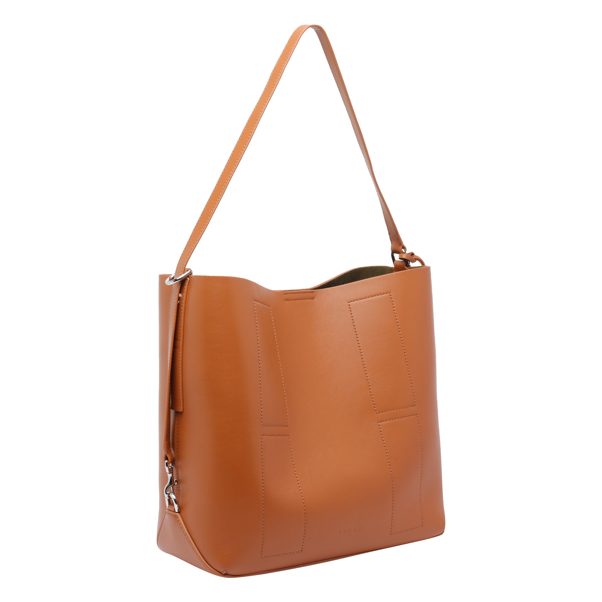 Hogan Bags Brown Calf Leather