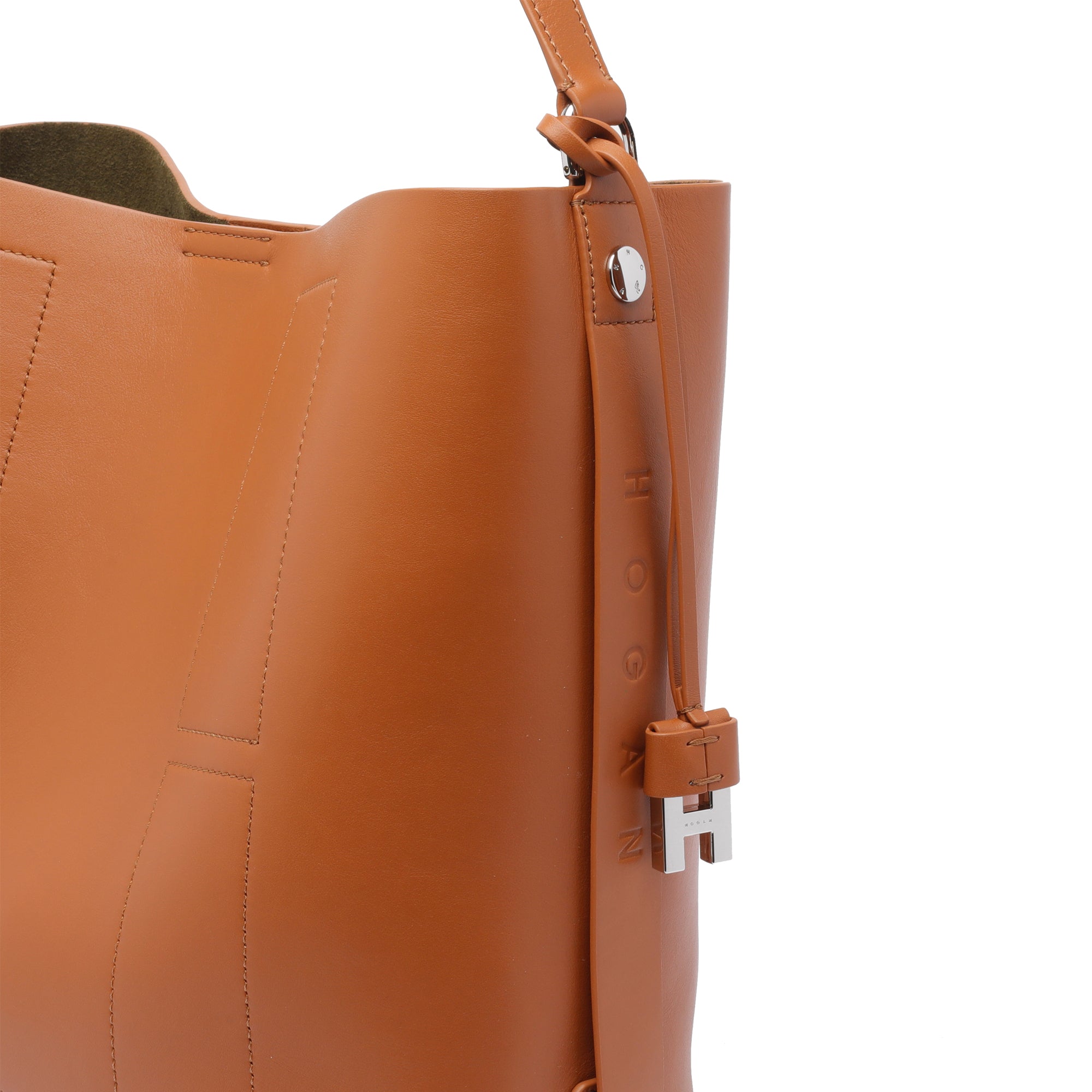 Hogan Bags Brown Calf Leather