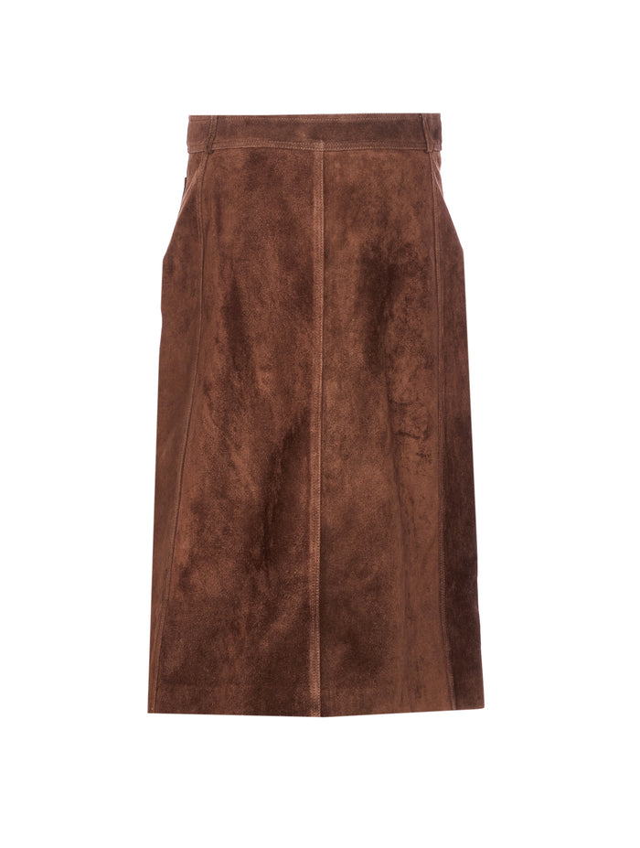 Arma Skirts Brown Cotton