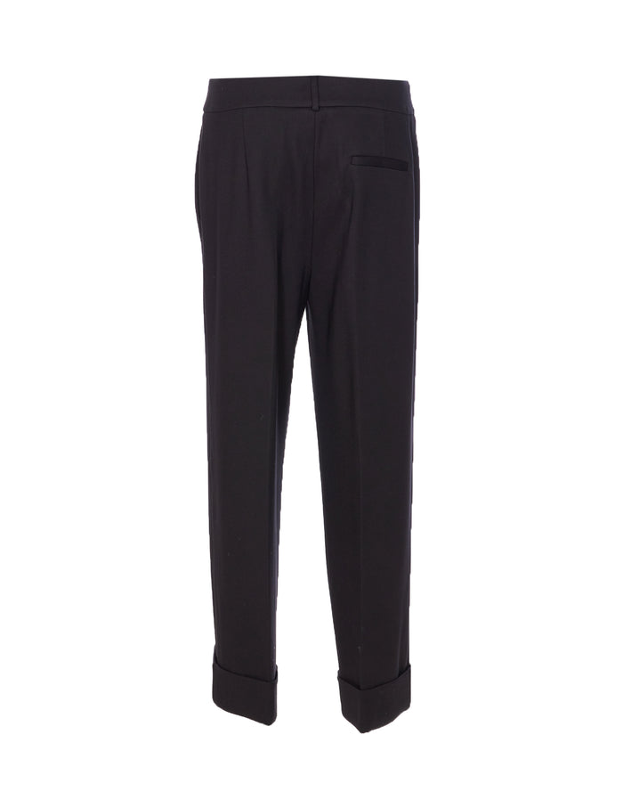 Liu Jo Trousers Black Viscose