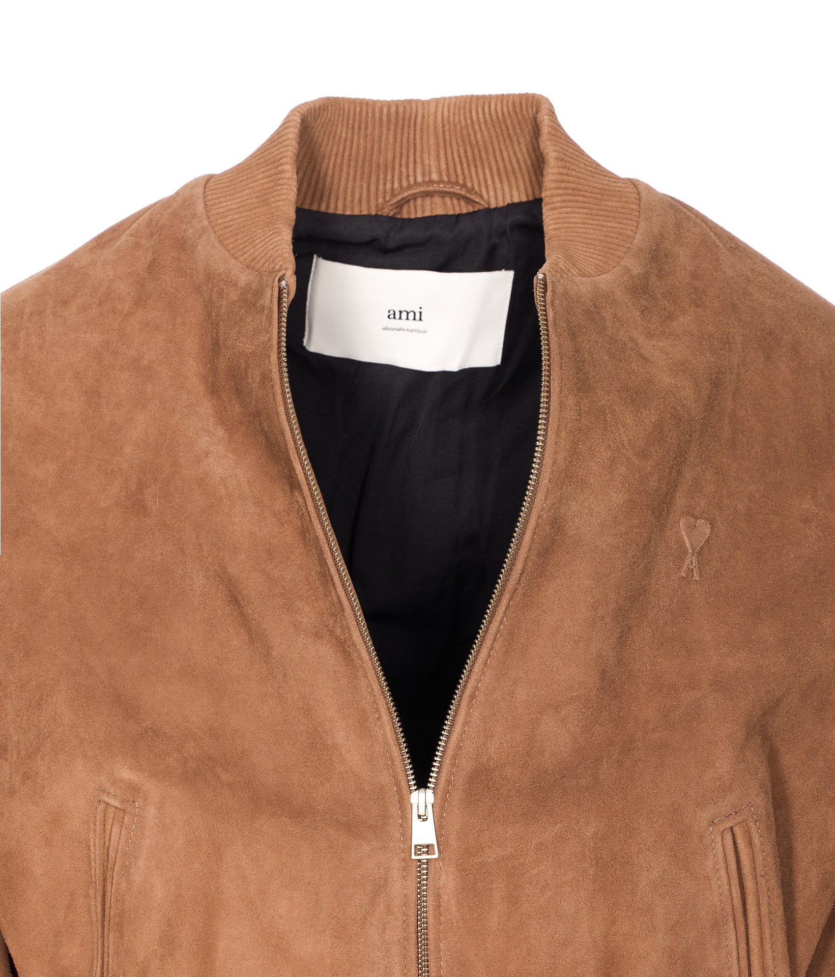 Ami Alexandre Matiussi Jackets Beige Goat Suede