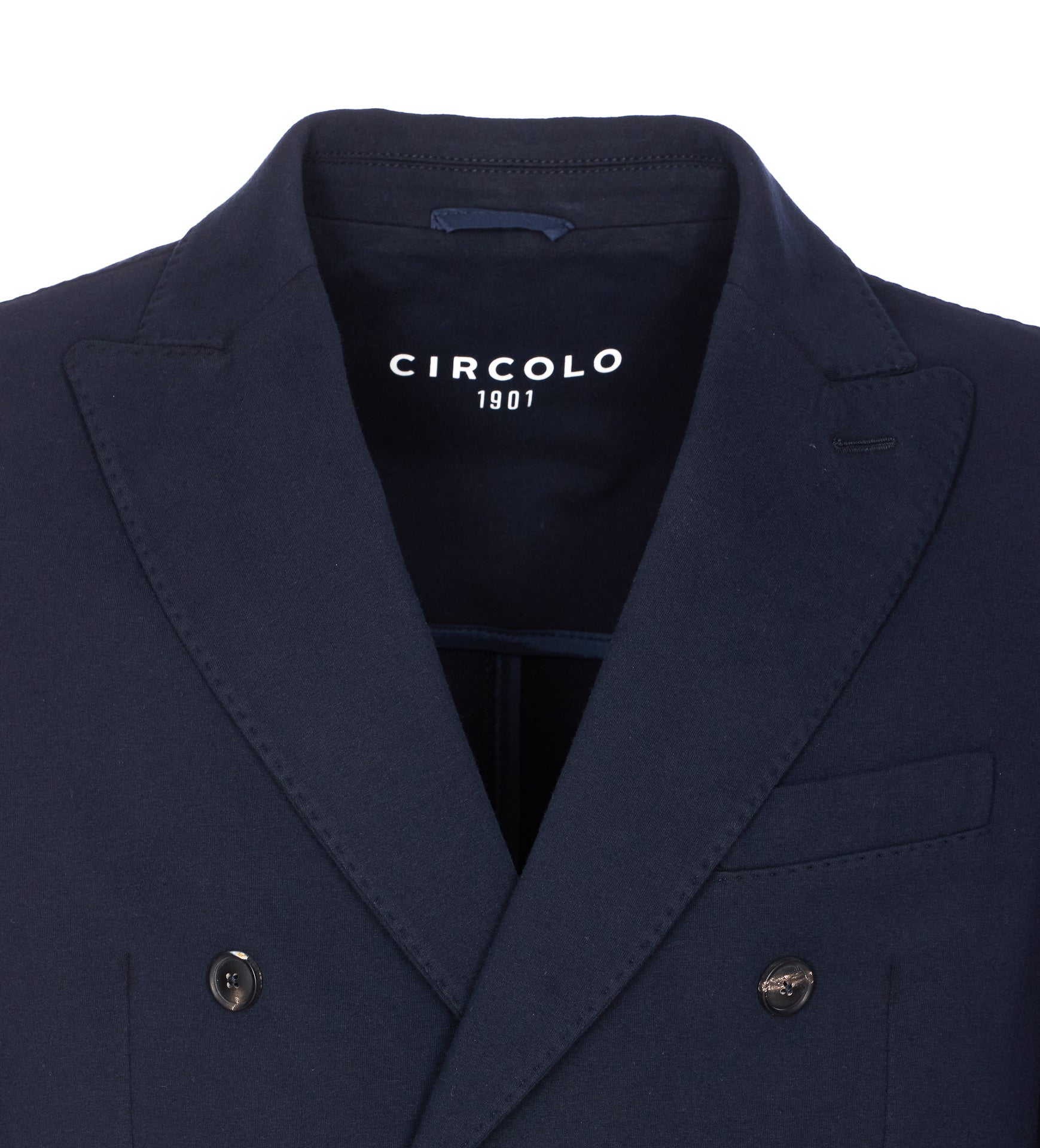 Circolo 1901 Jackets Blue Cotton