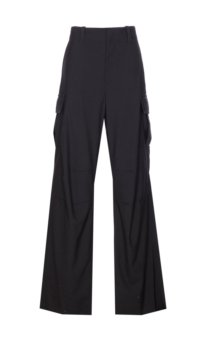 Bottega Veneta Trousers Black Wool