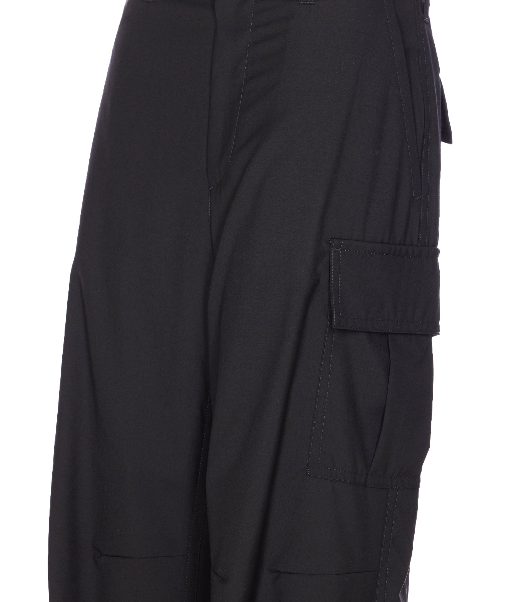 Bottega Veneta Trousers Black Wool