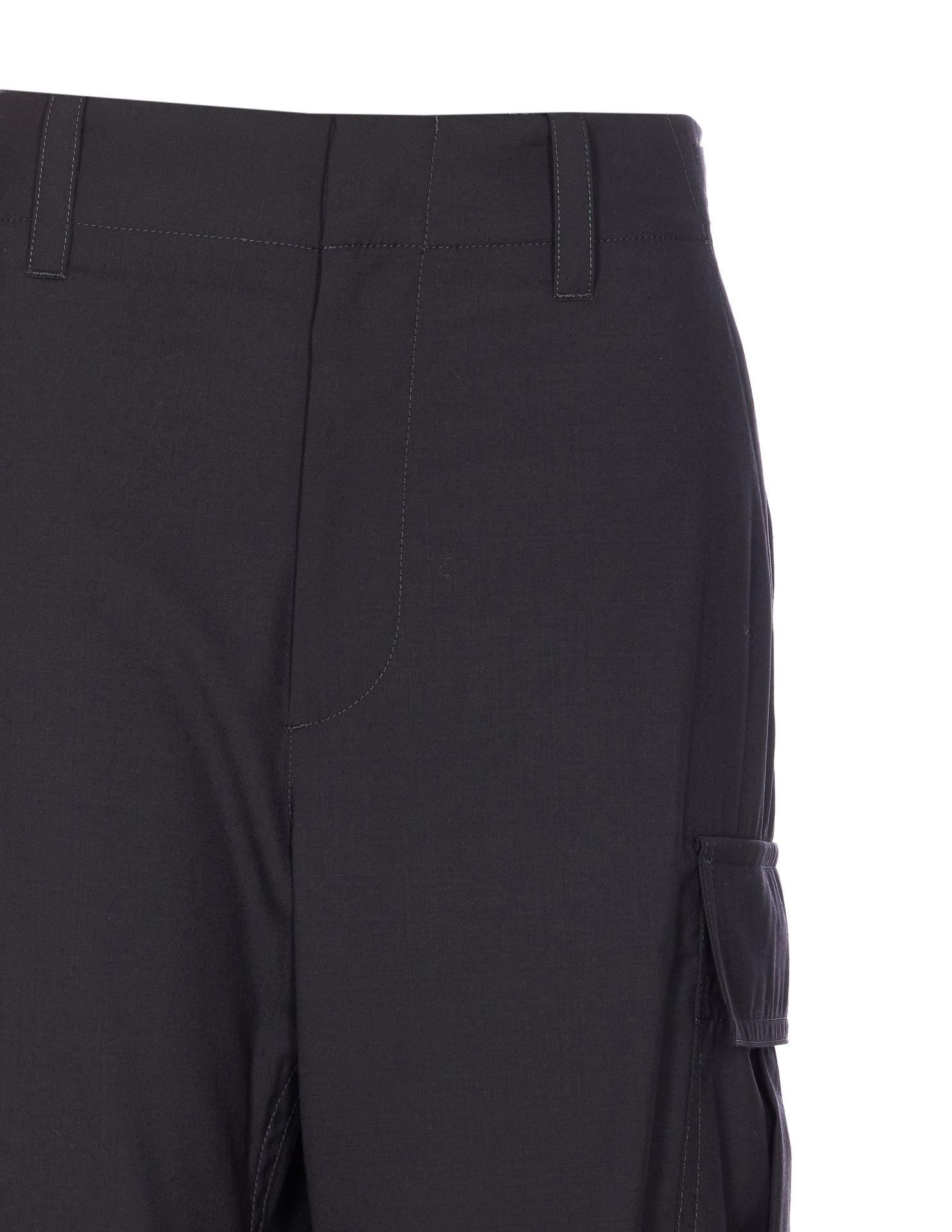 Bottega Veneta Trousers Black Wool