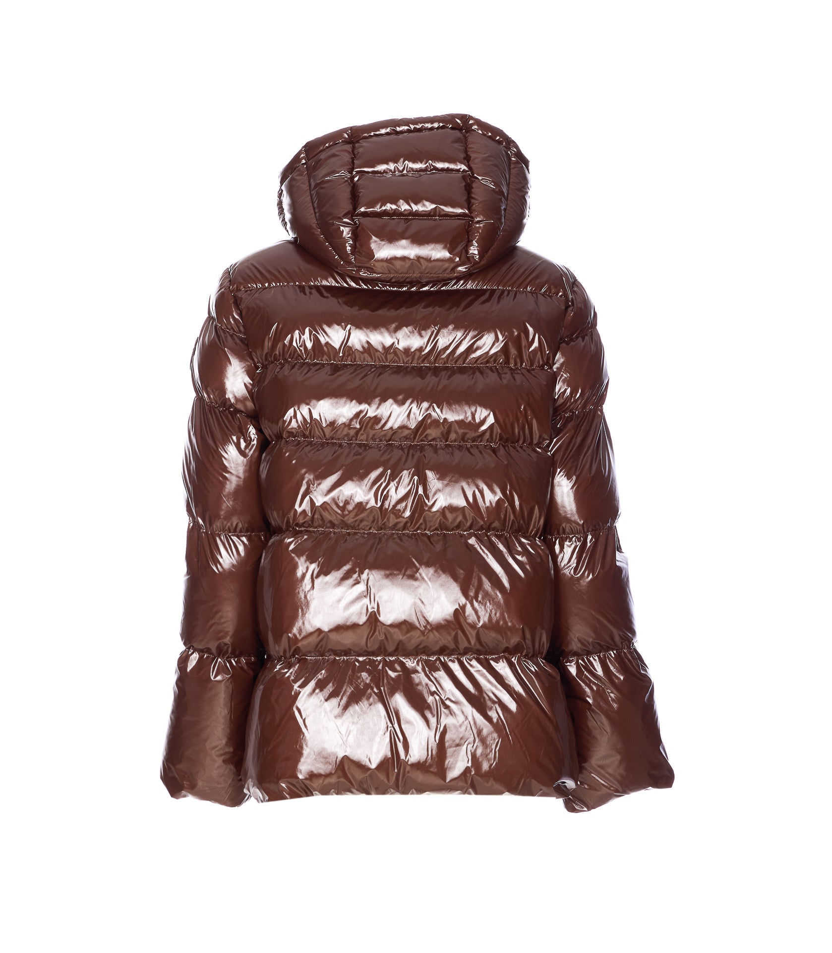Pinko Coats Brown Nylon