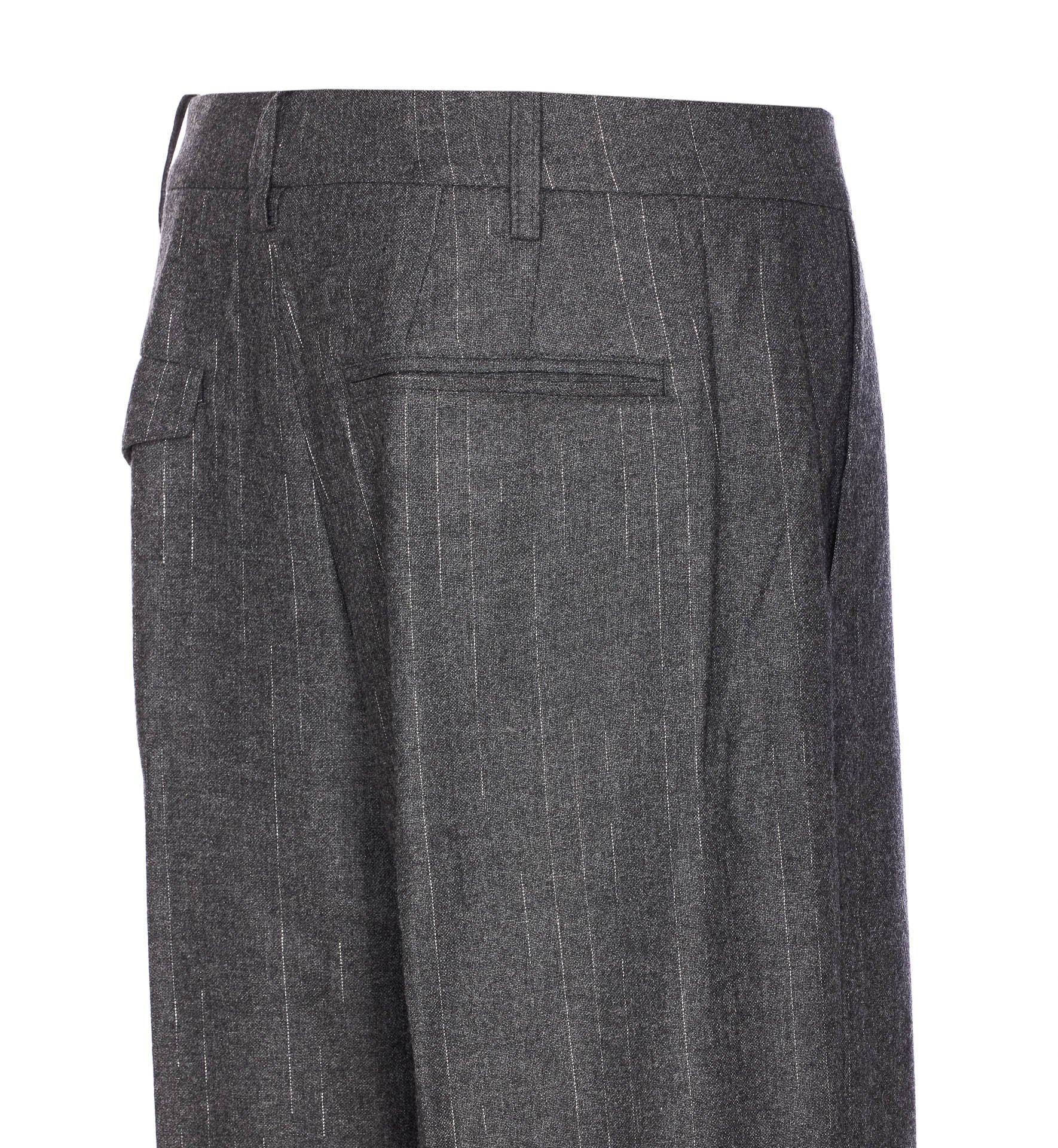 Zadig & Voltaire Trousers Grey Viscose