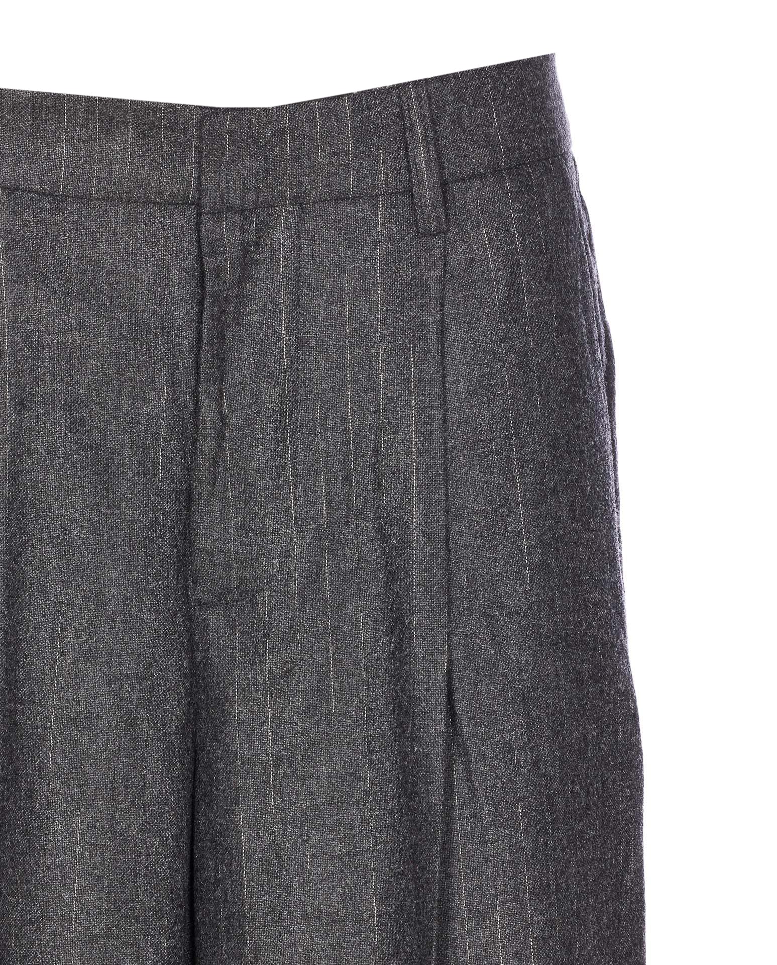 Zadig & Voltaire Trousers Grey Viscose