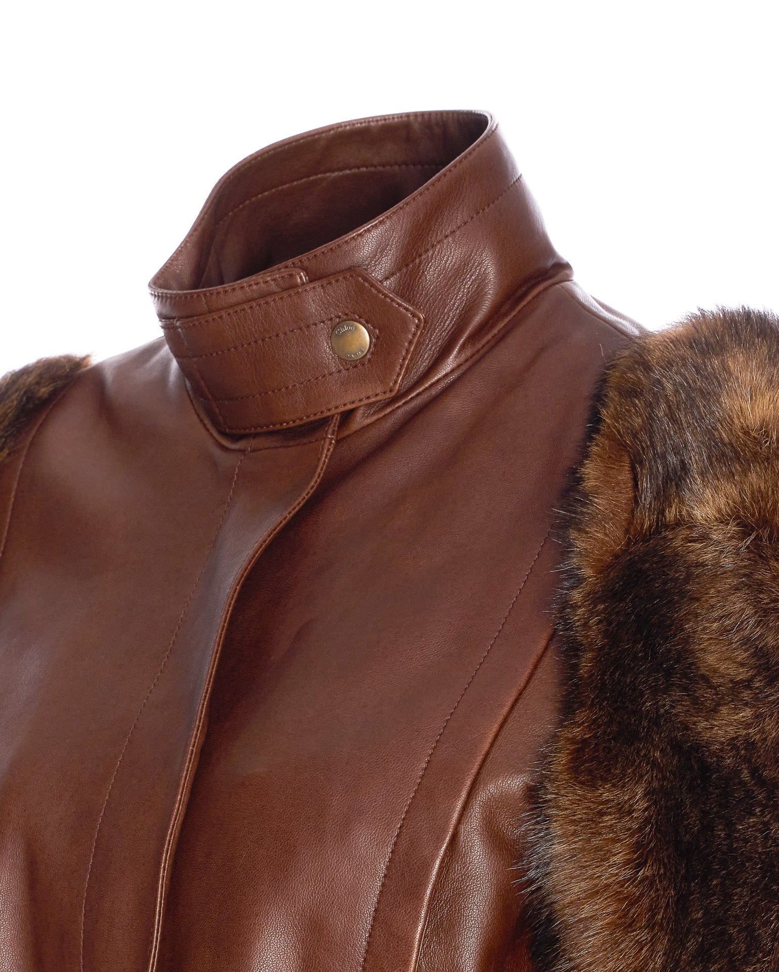Chloè Jackets Brown Viscose