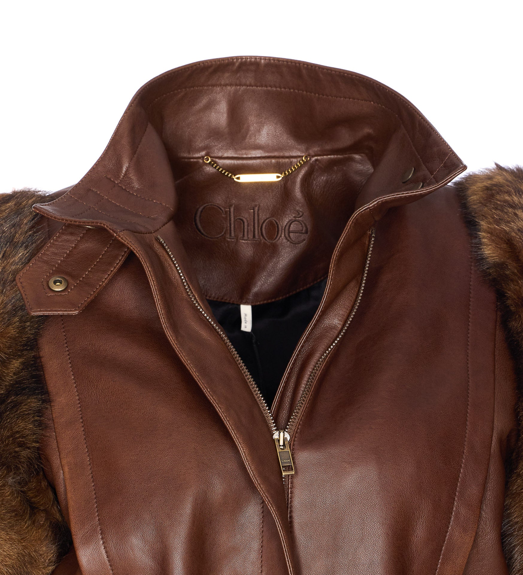 Chloè Jackets Brown Viscose