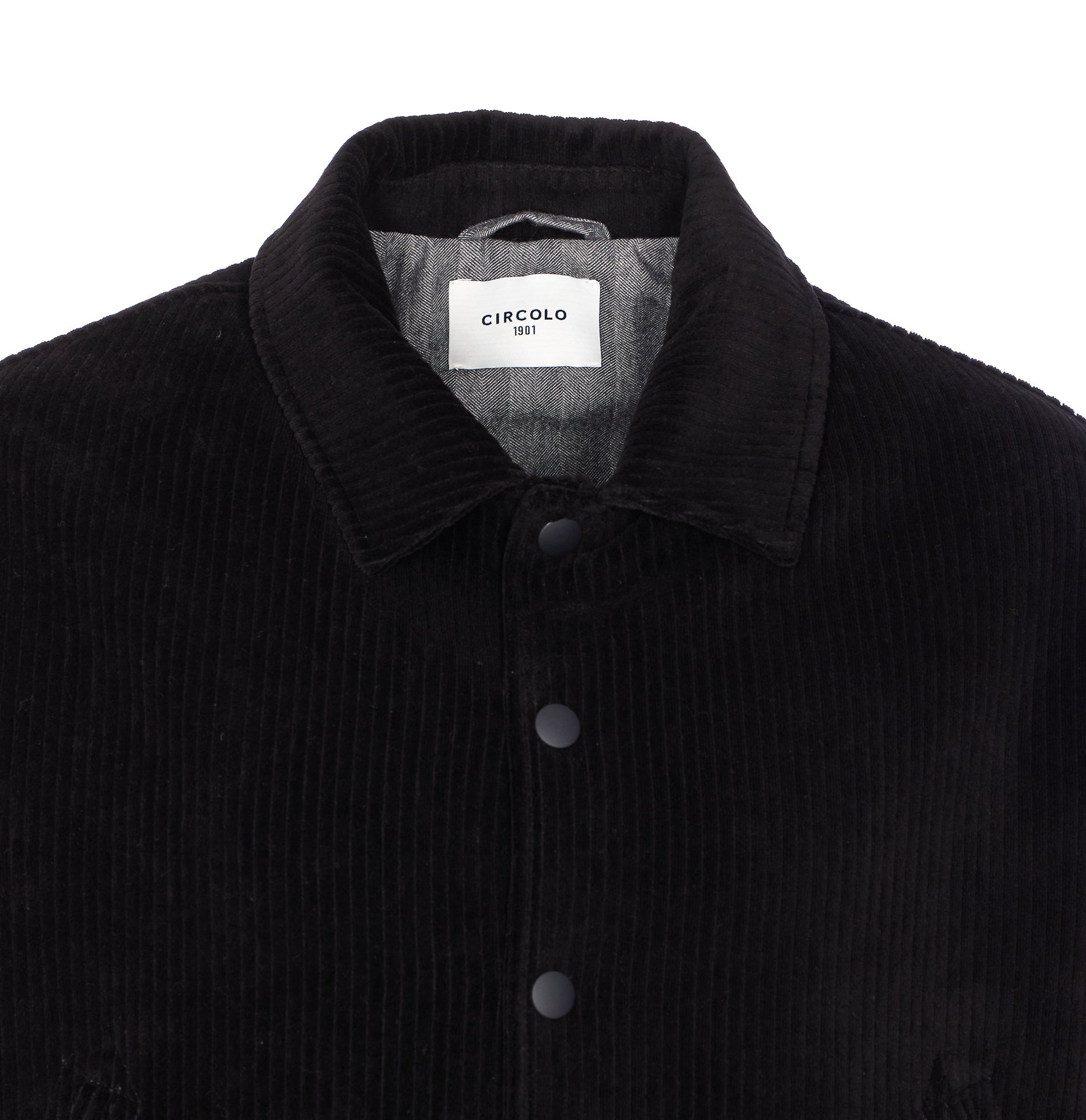 Circolo 1901 Jackets Black Cotton
