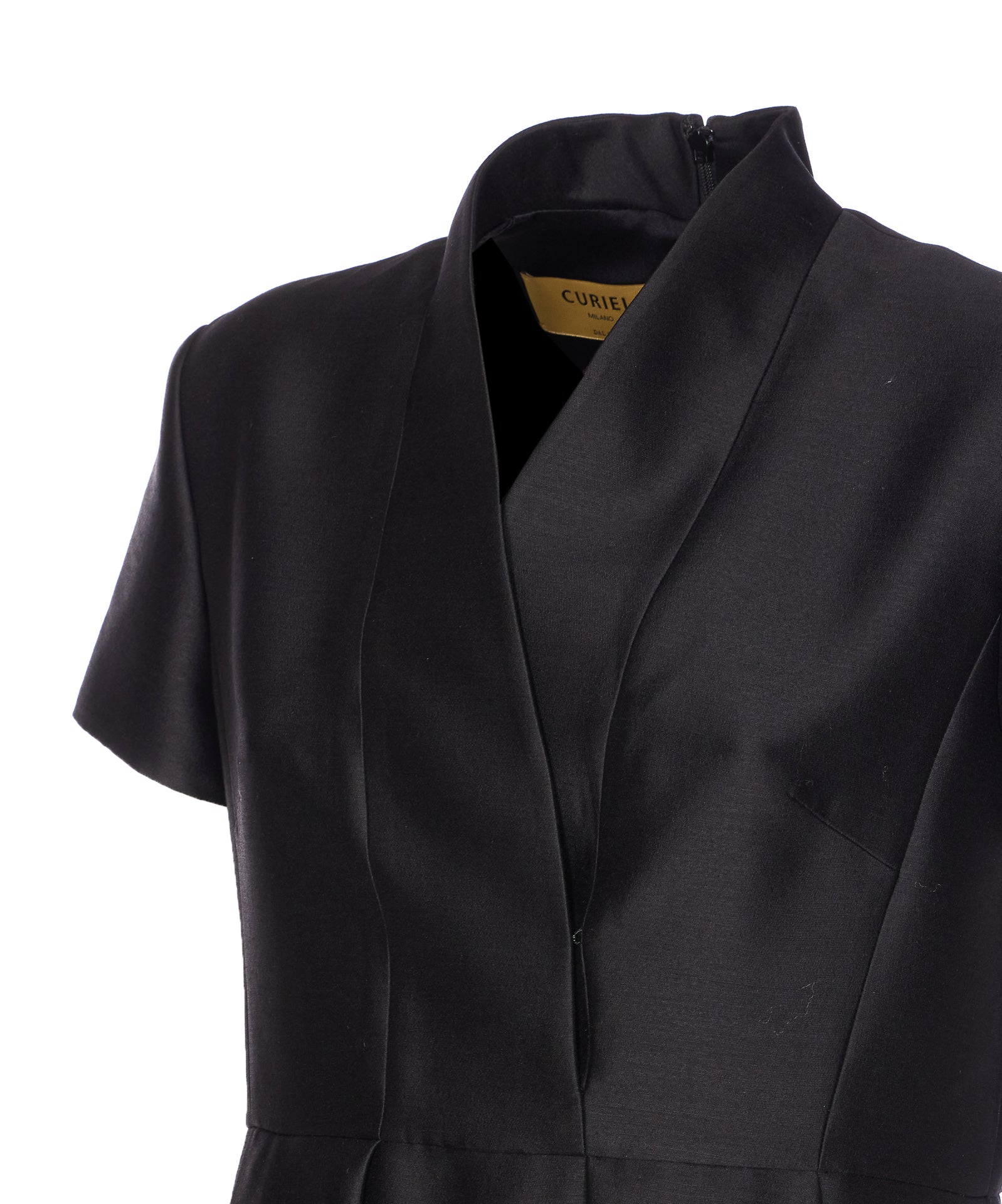 Curvel Dresses Black Virgin Wool