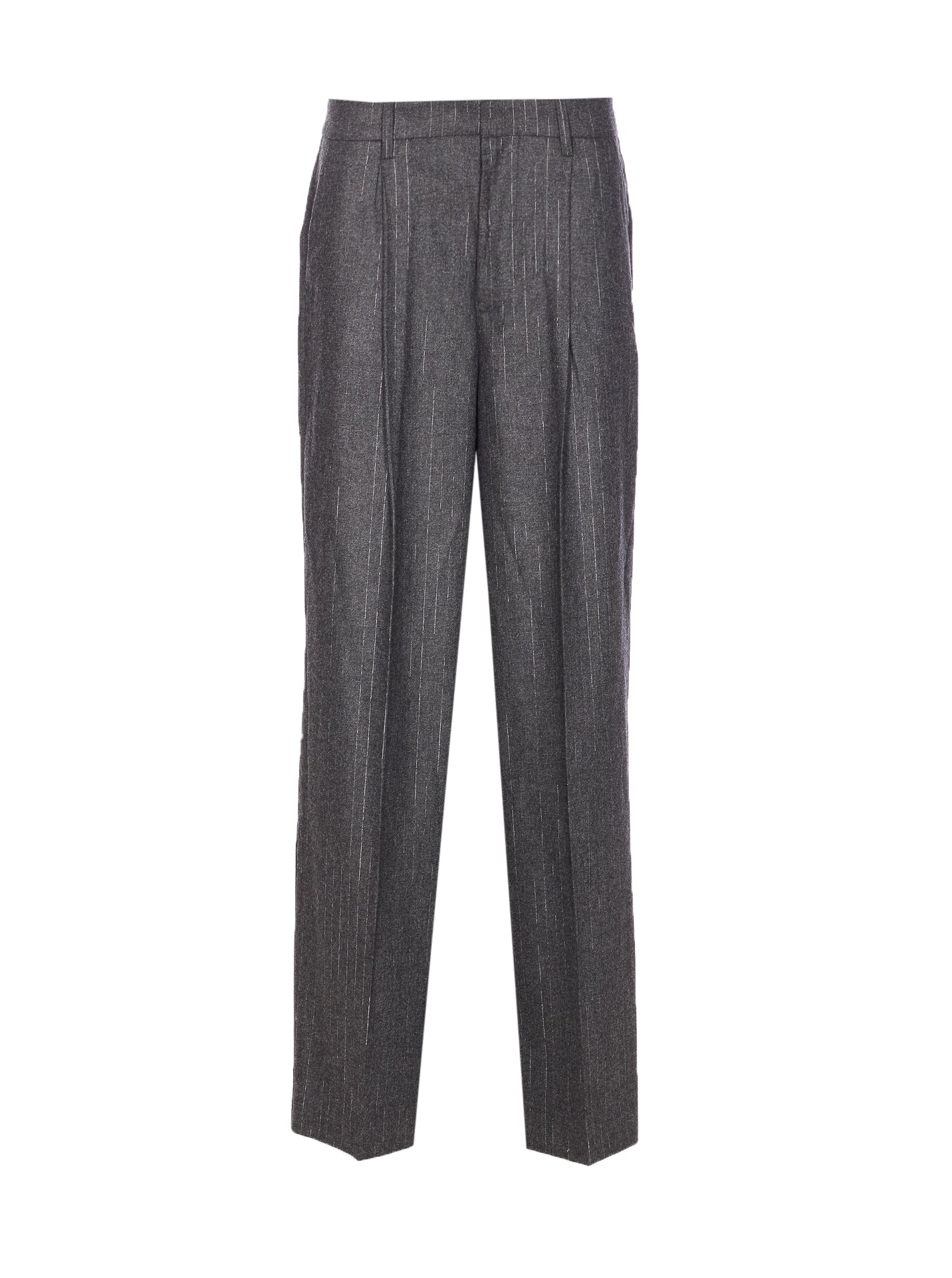 Zadig & Voltaire Trousers Grey Viscose
