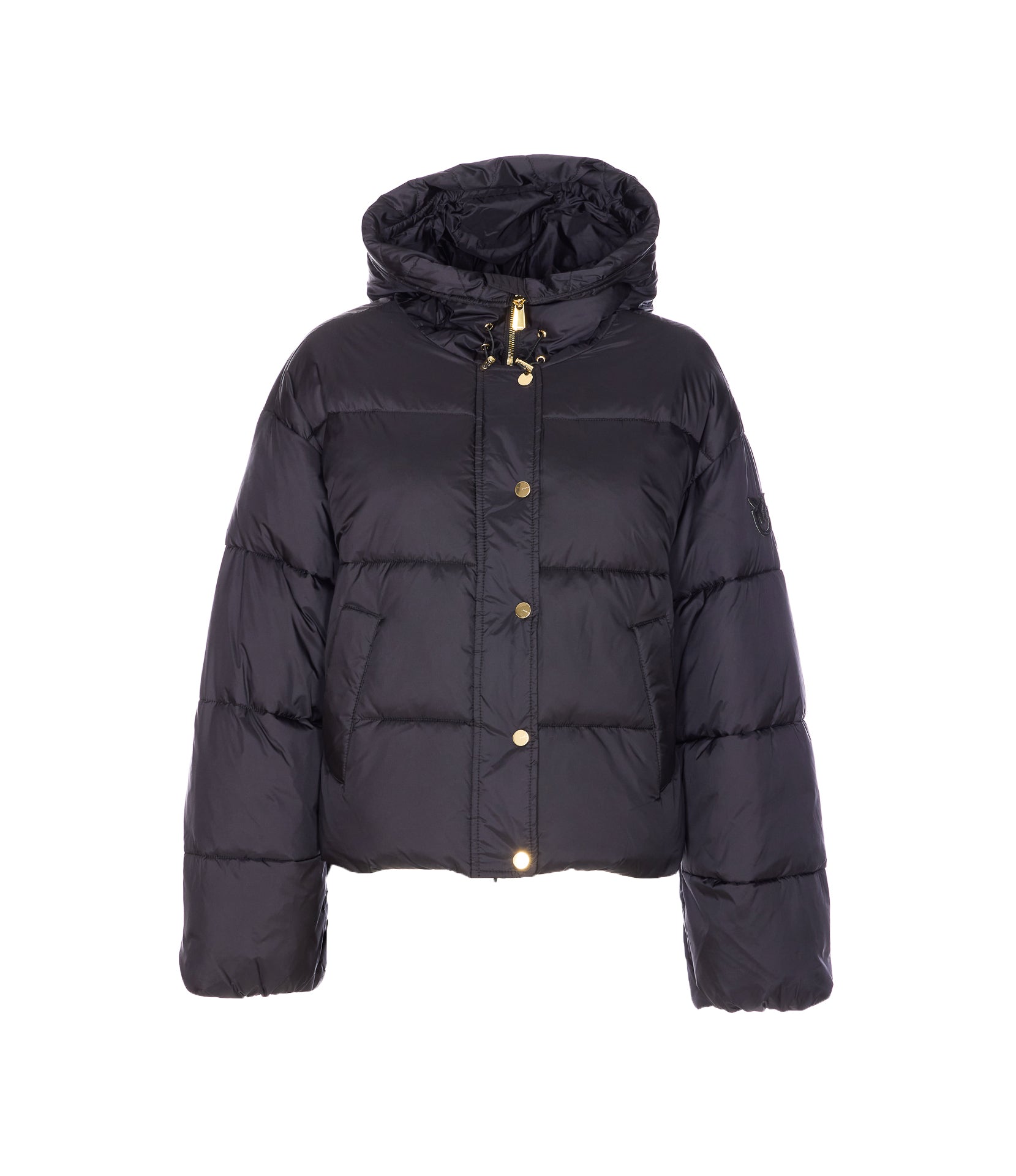 Pinko Coats Black Nylon