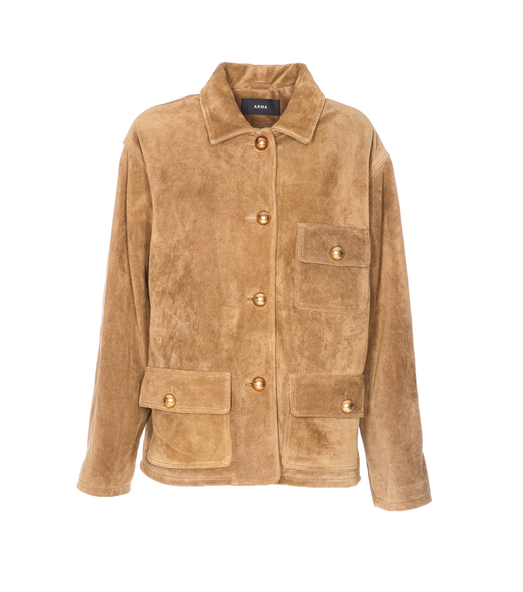 Arma Jackets Brown Cotton