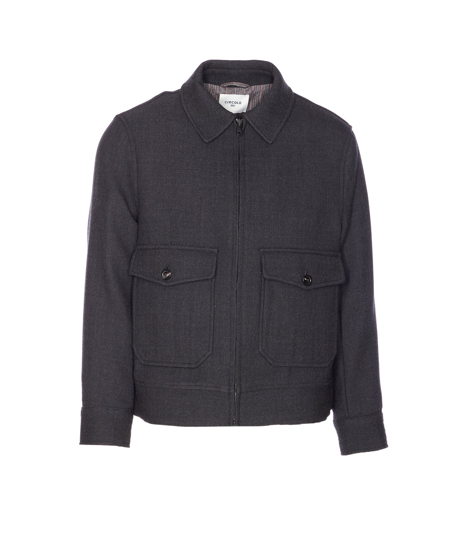 Circolo 1901 Jackets Grey Virgin Wool