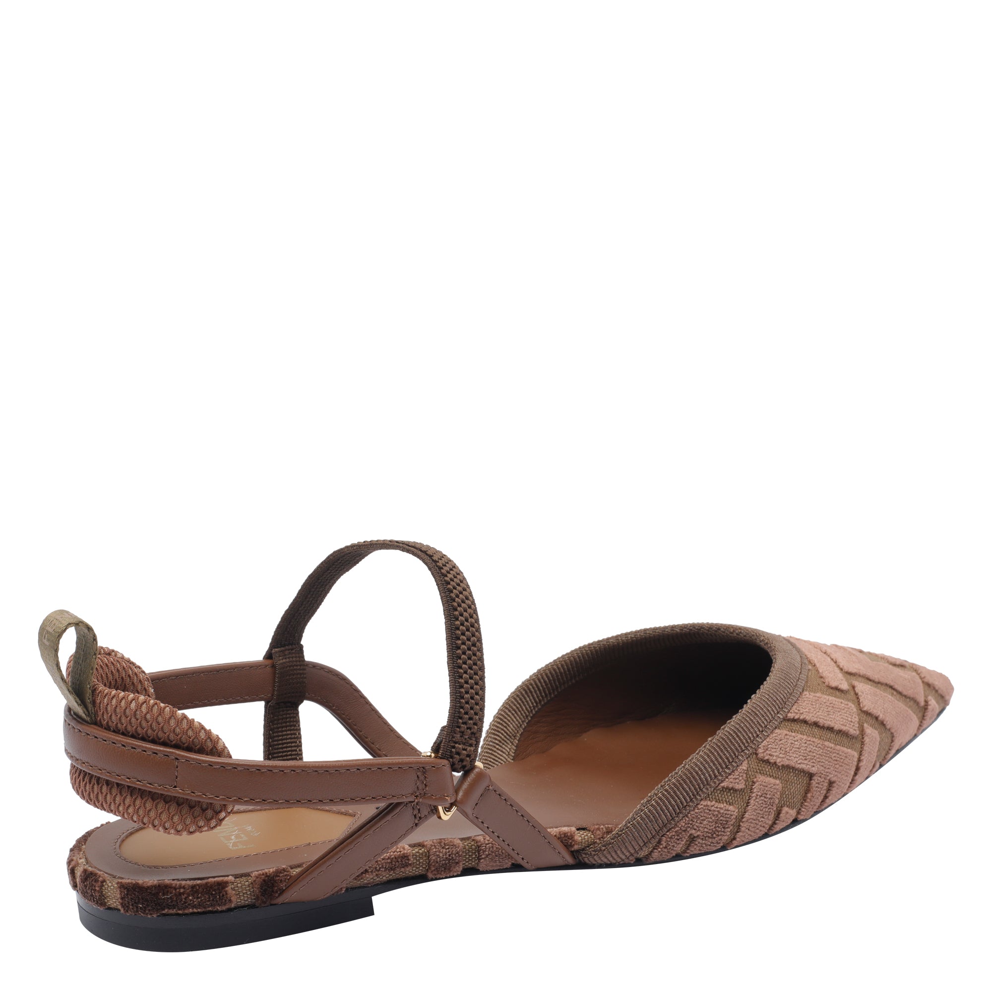 Fendi Flat Shoes Brown