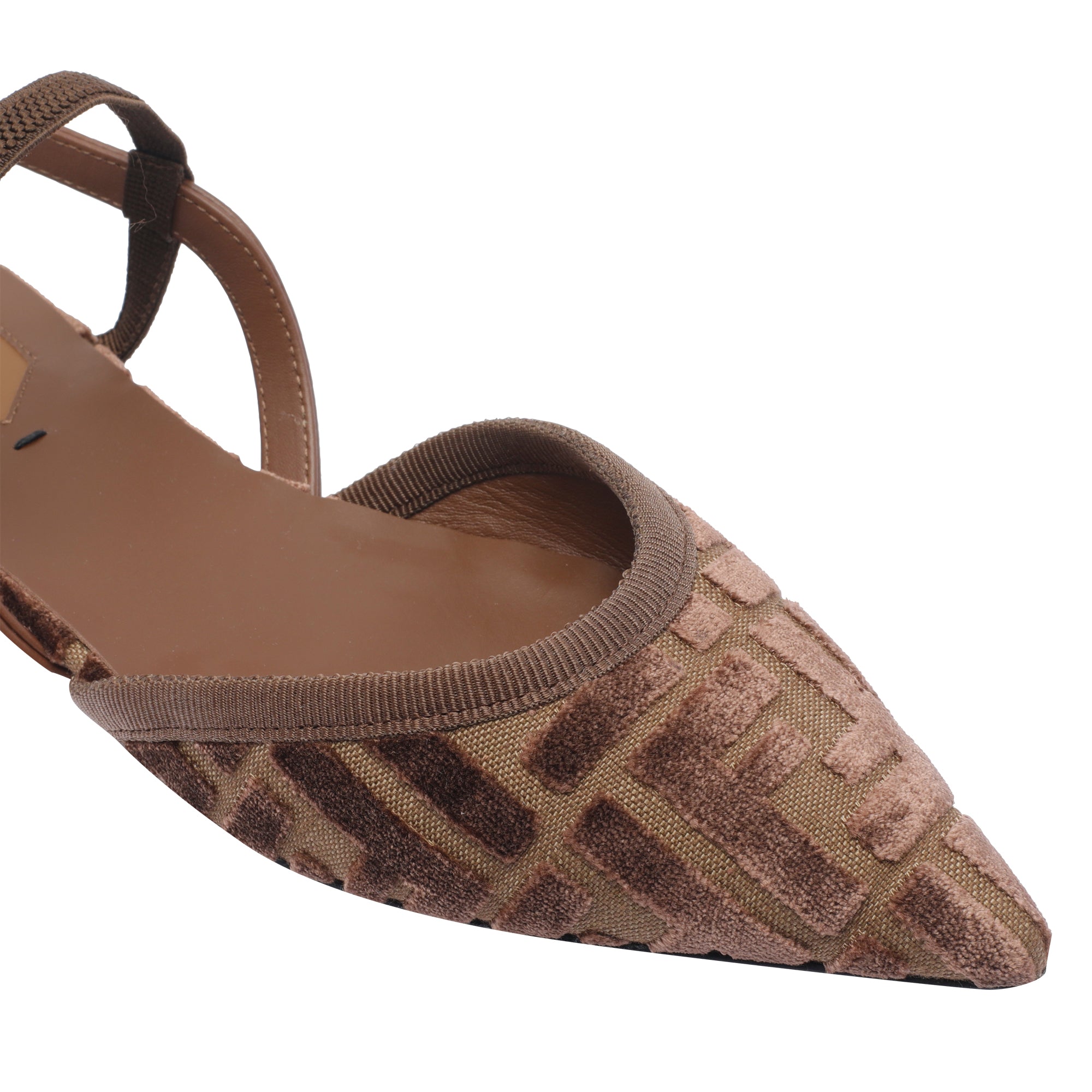 Fendi Flat Shoes Brown