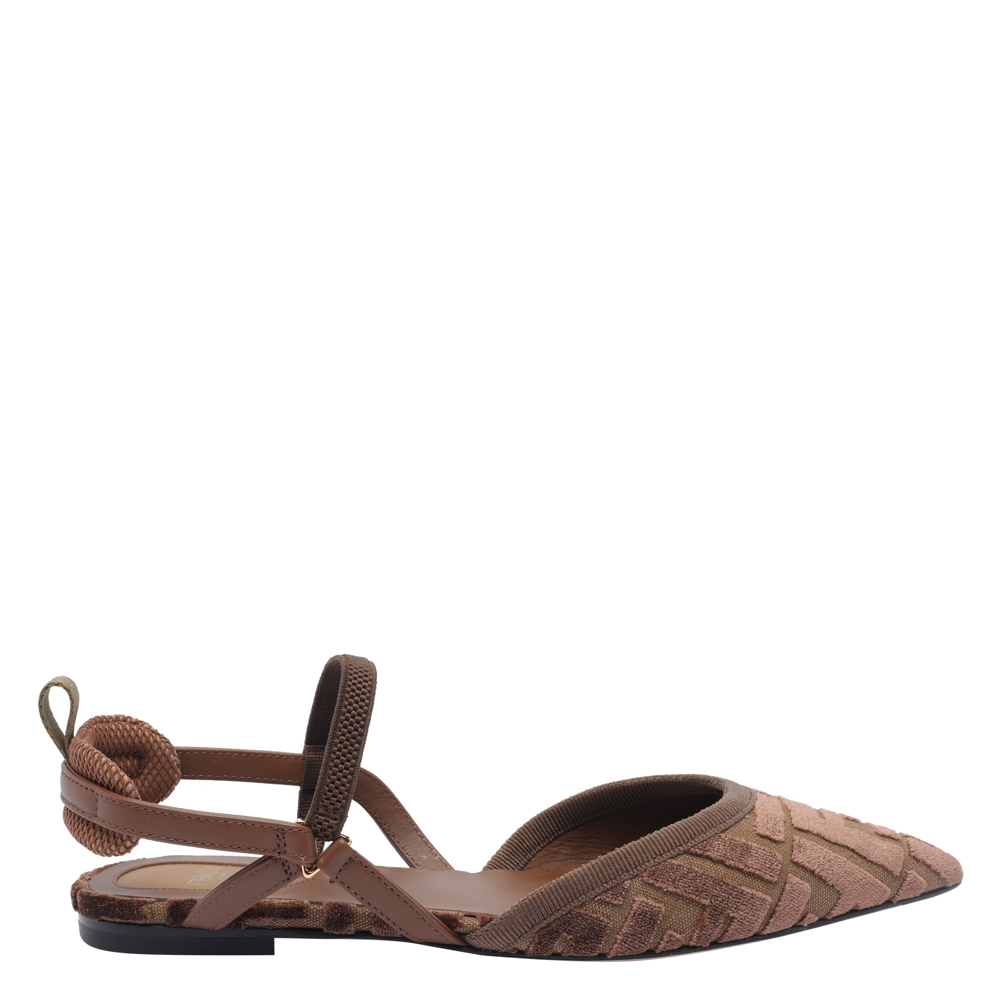 Fendi Flat Shoes Brown