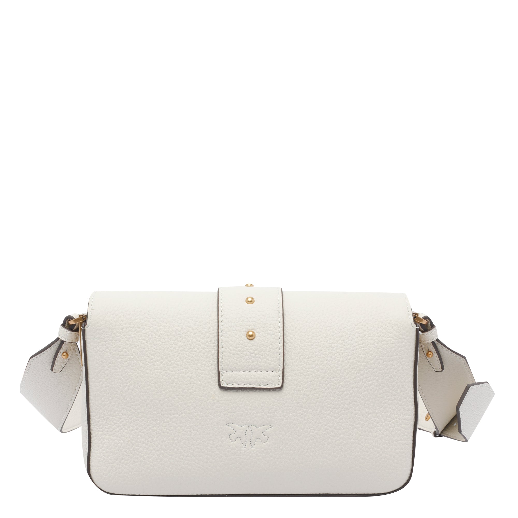 Pinko Bags White Calf Leather