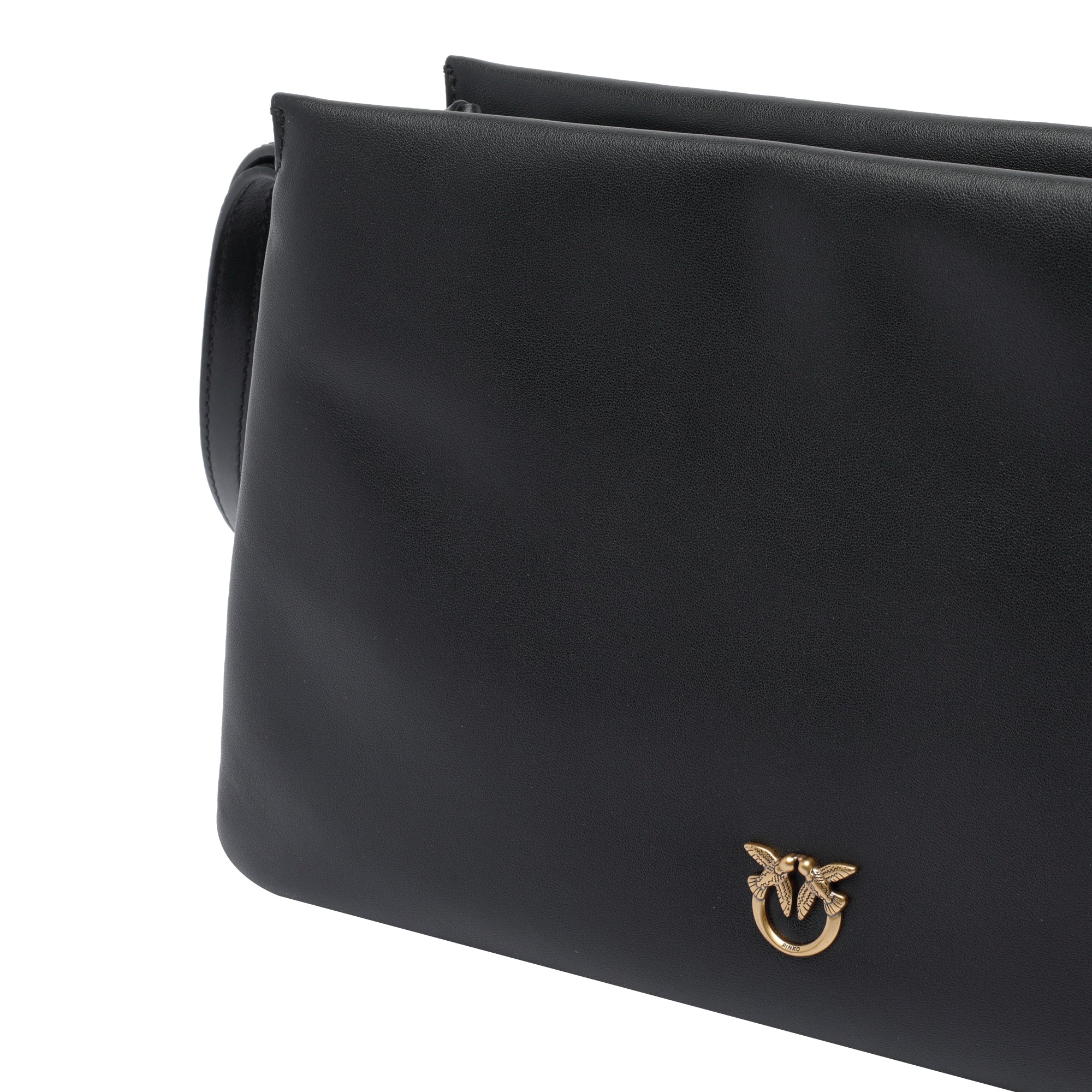 Pinko Bags Black Calf Leather
