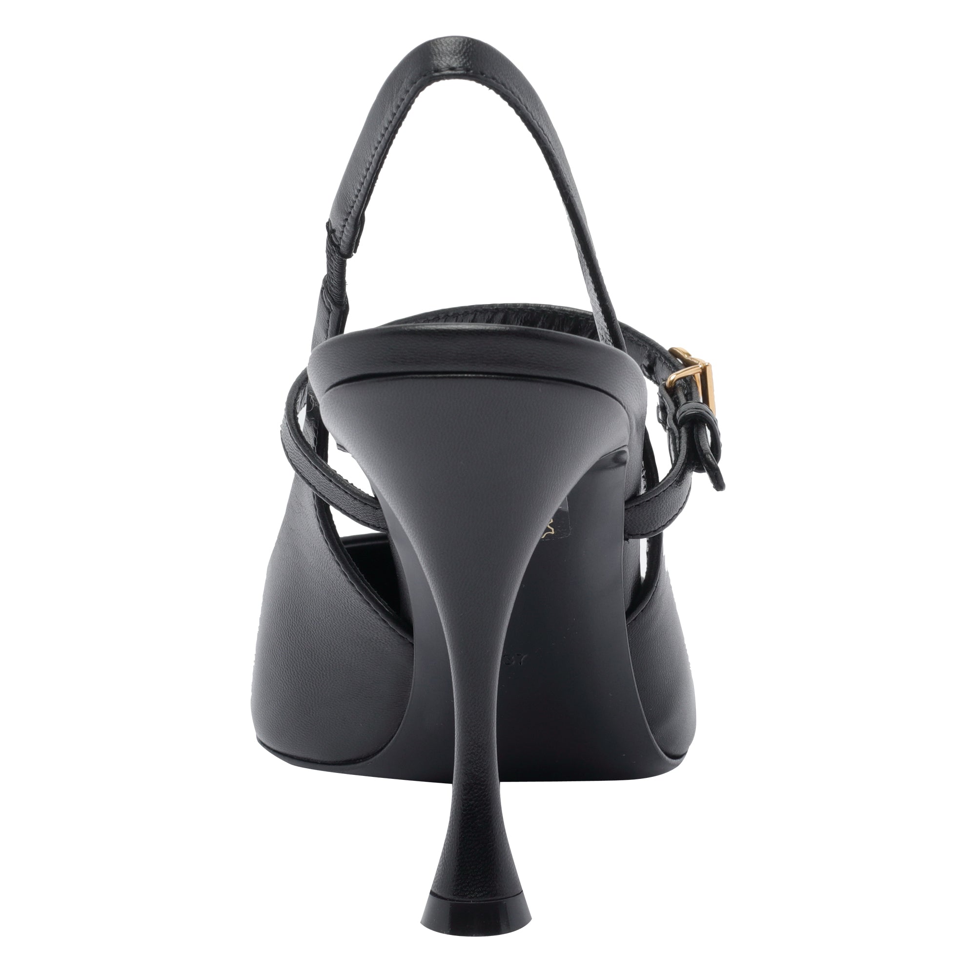 Dolce & Gabbana With Heel Black Calf Leather/calf Sole