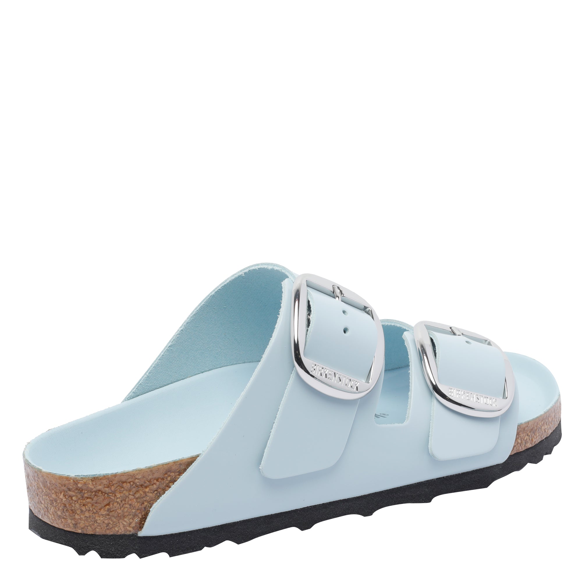 Birkenstock Sandals Blue Calf Leather/rubber Sole