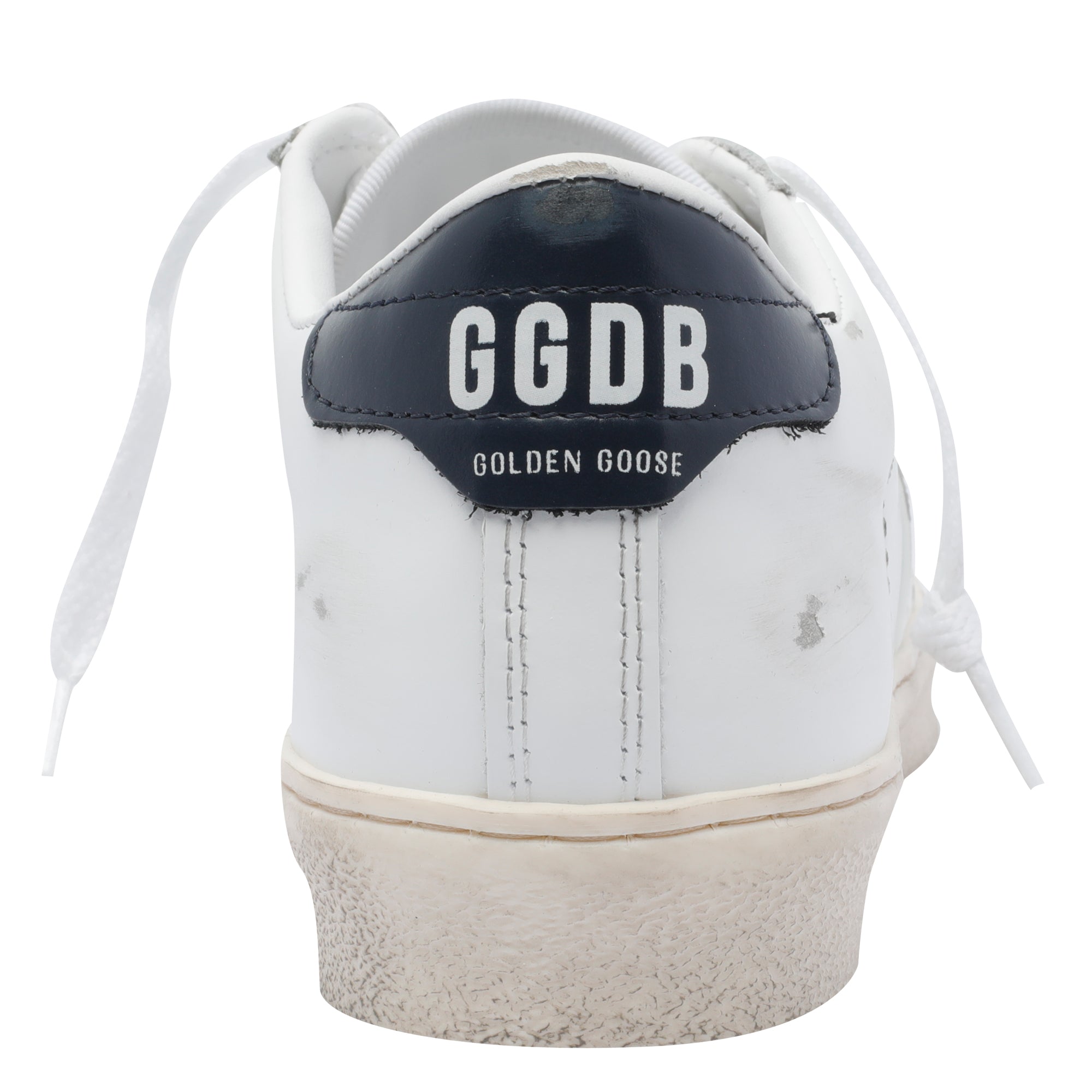 Golden Goose Sneakers White Calf Leather/rubber Sole