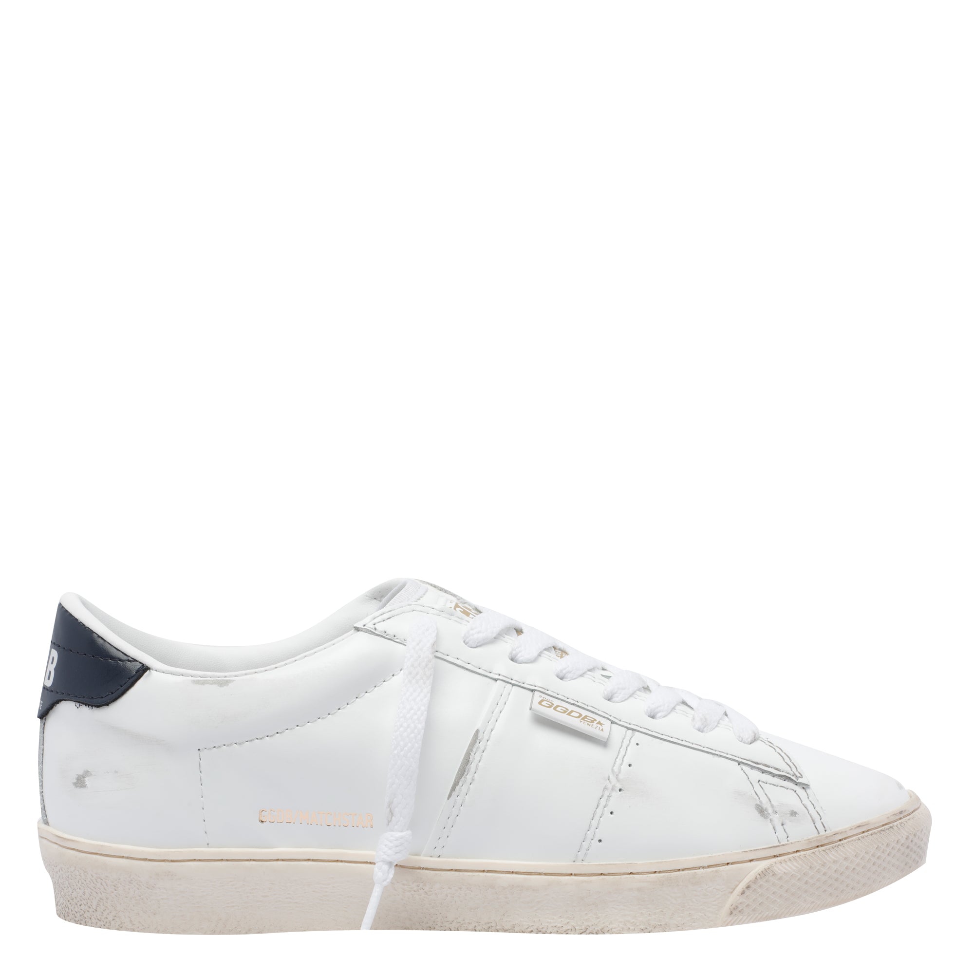 Golden Goose Sneakers White Calf Leather/rubber Sole