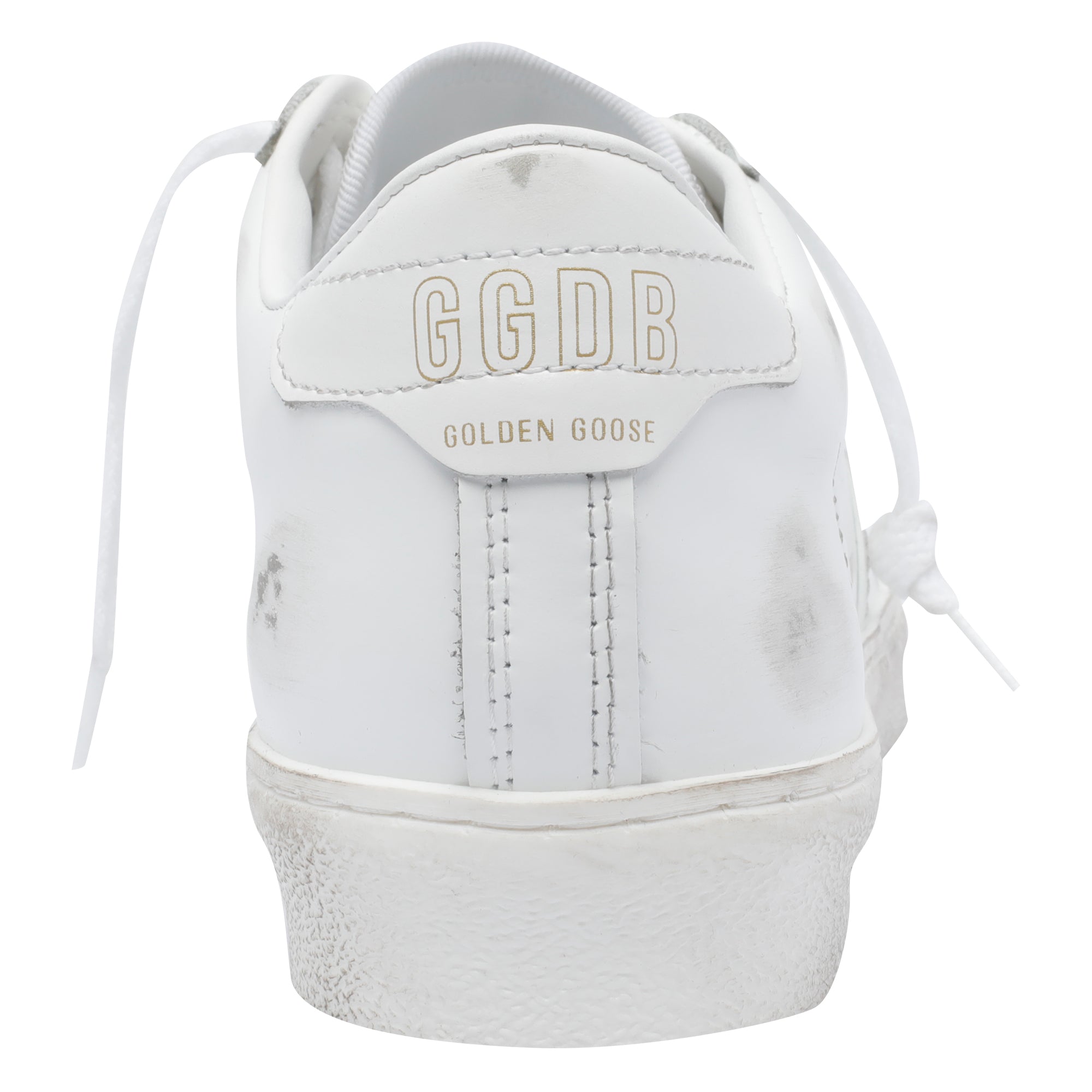 Golden Goose Sneakers White Calf Leather/rubber Sole