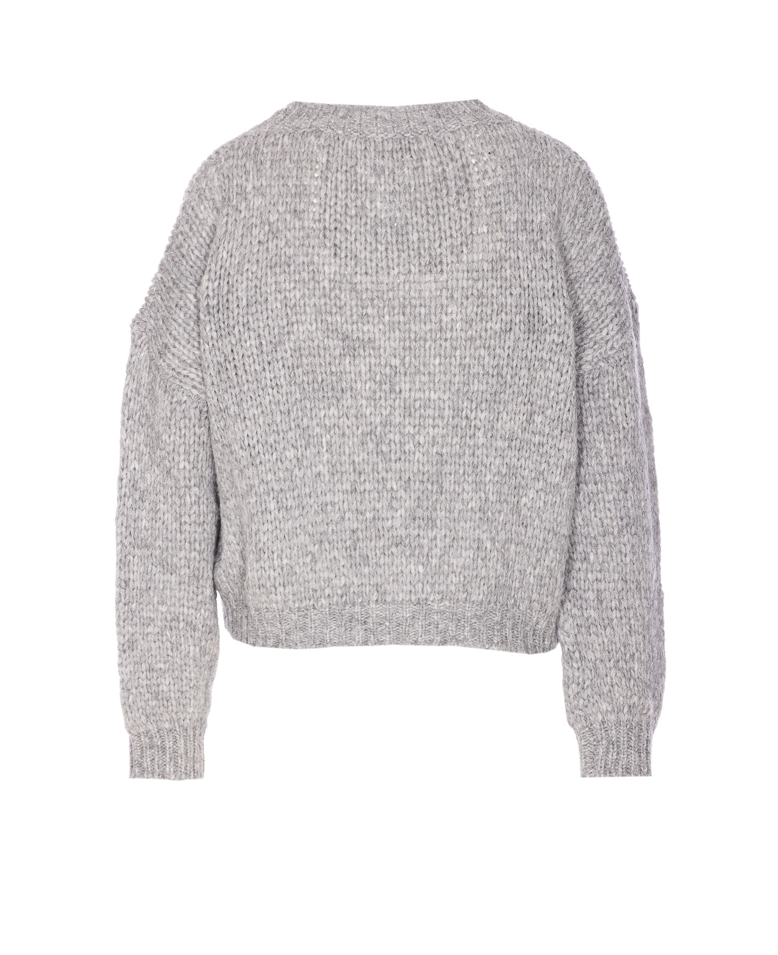 Roberto Collina Sweaters Grey Baby Alpaca